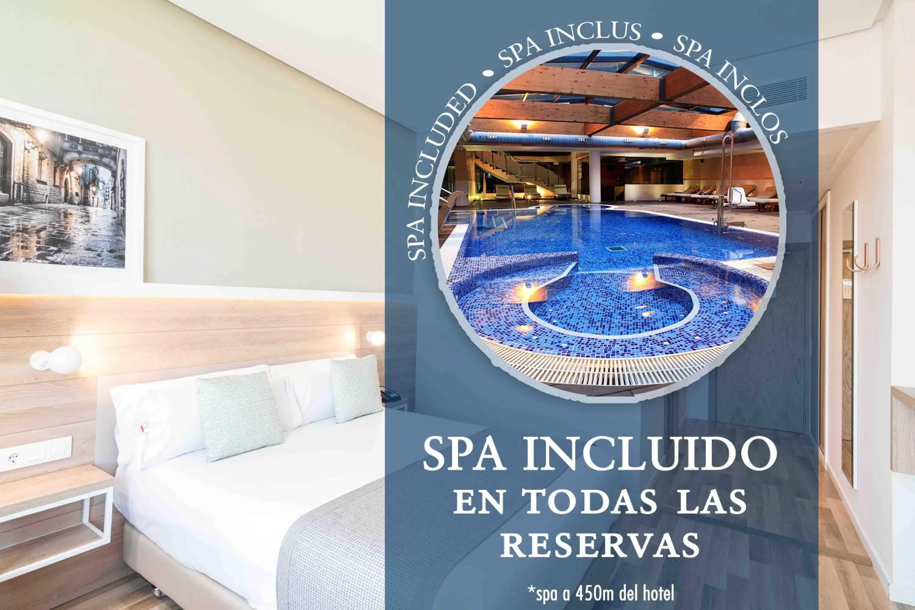 Spa and wellness centre/facilities, Bed in Golden Hotel Barcelona