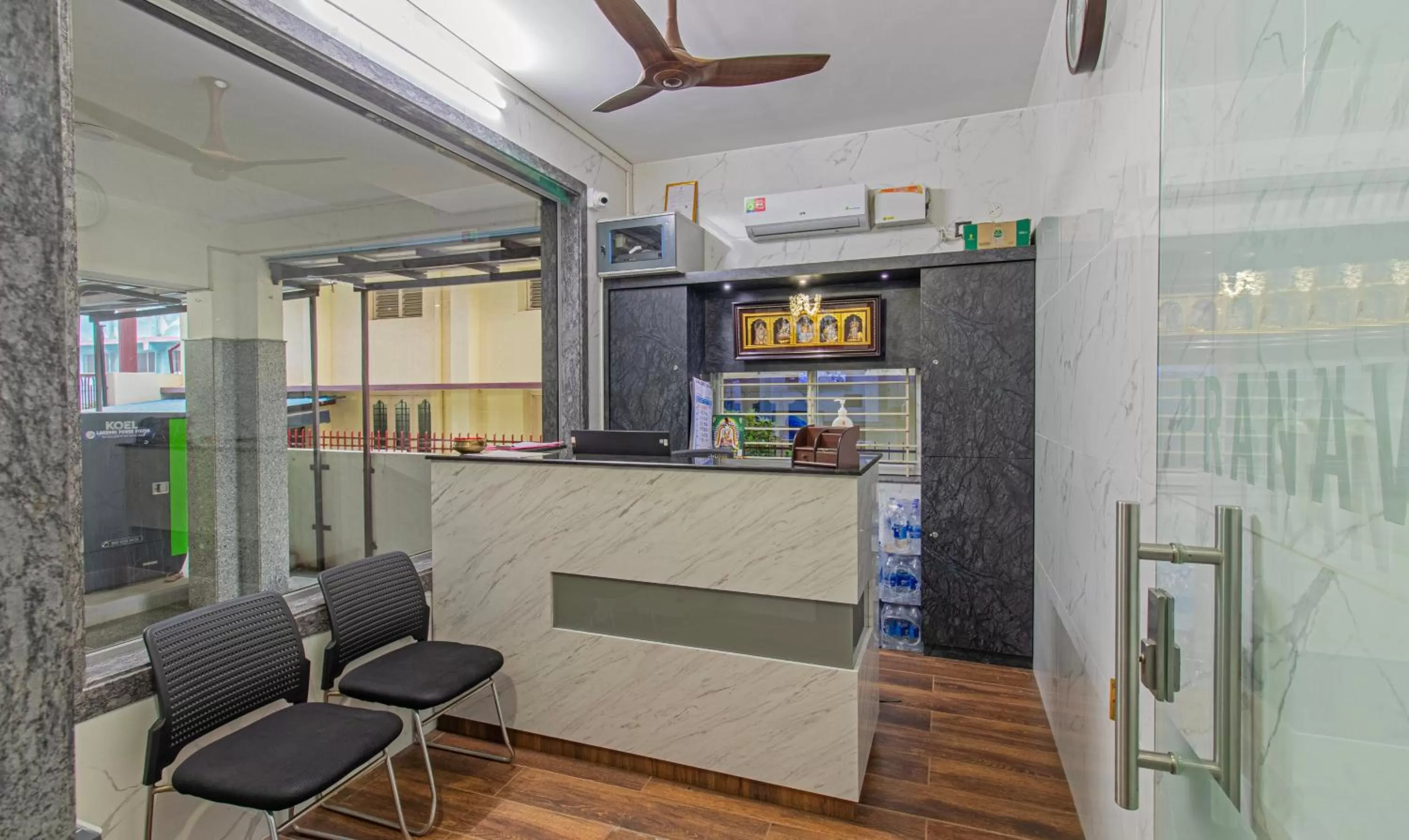 Lobby or reception in Treebo Pranav Park