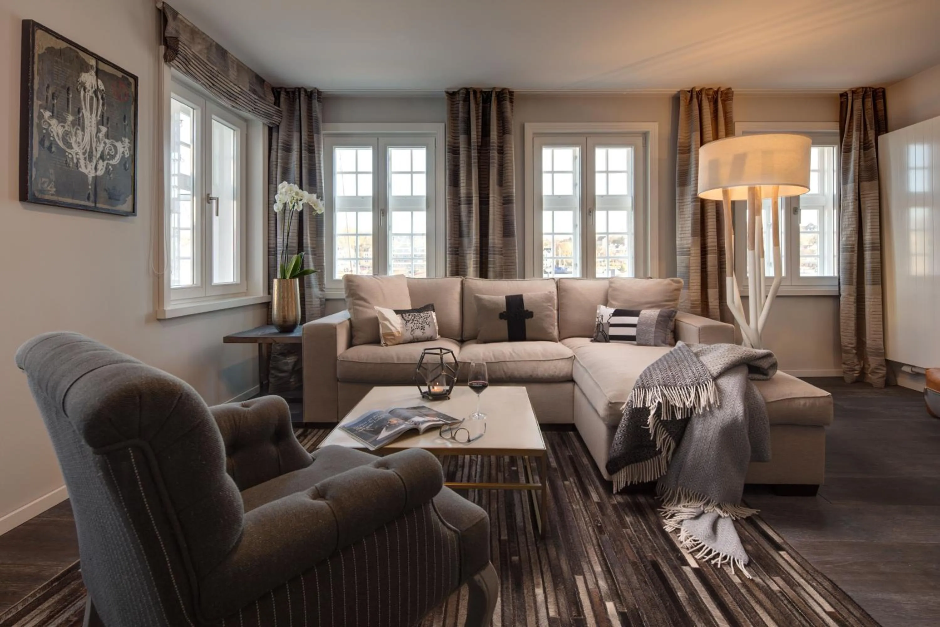 Photo of the whole room in Hotel Hafen Flensburg