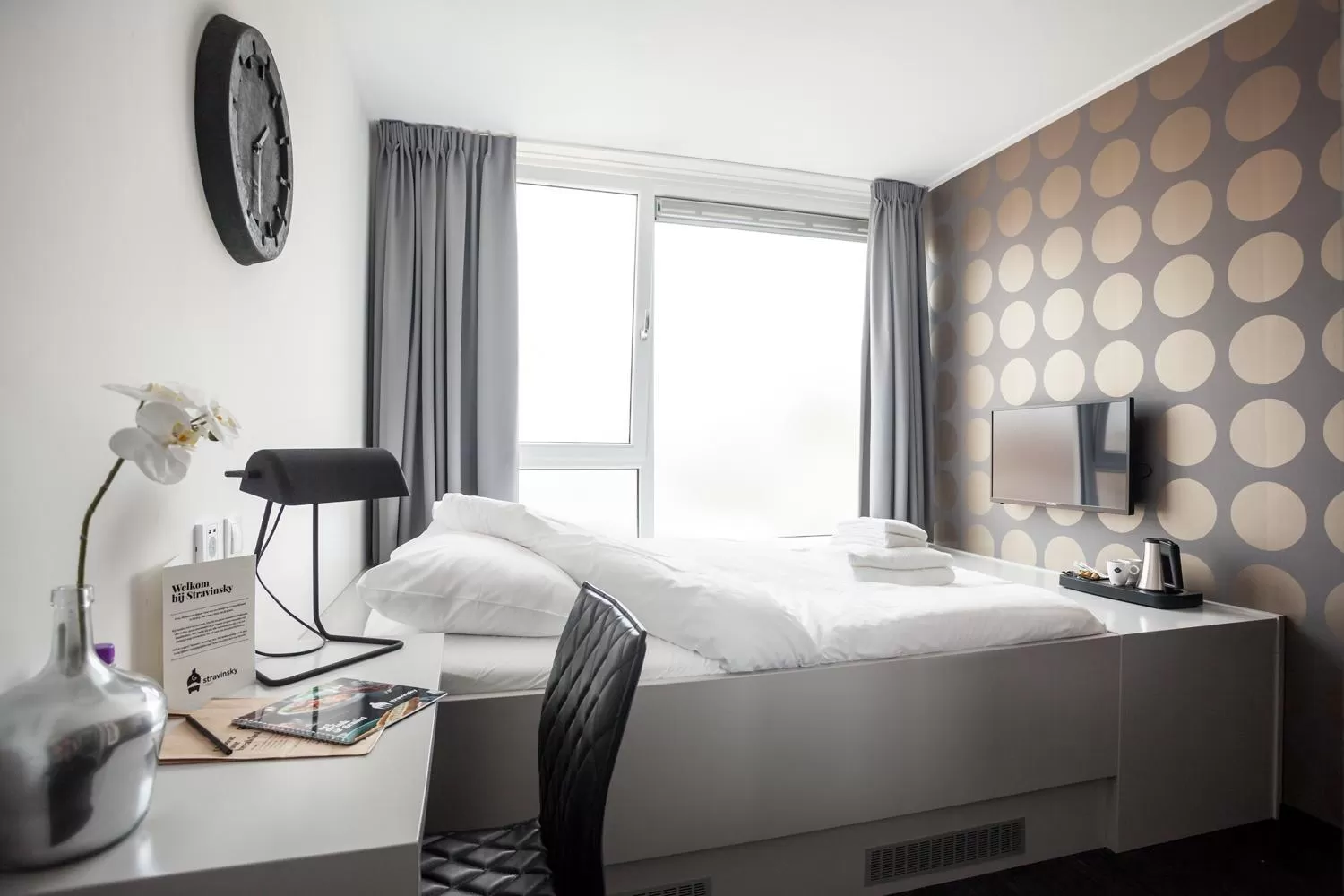 Lounge or bar, Bed in Stravinsky Slapen