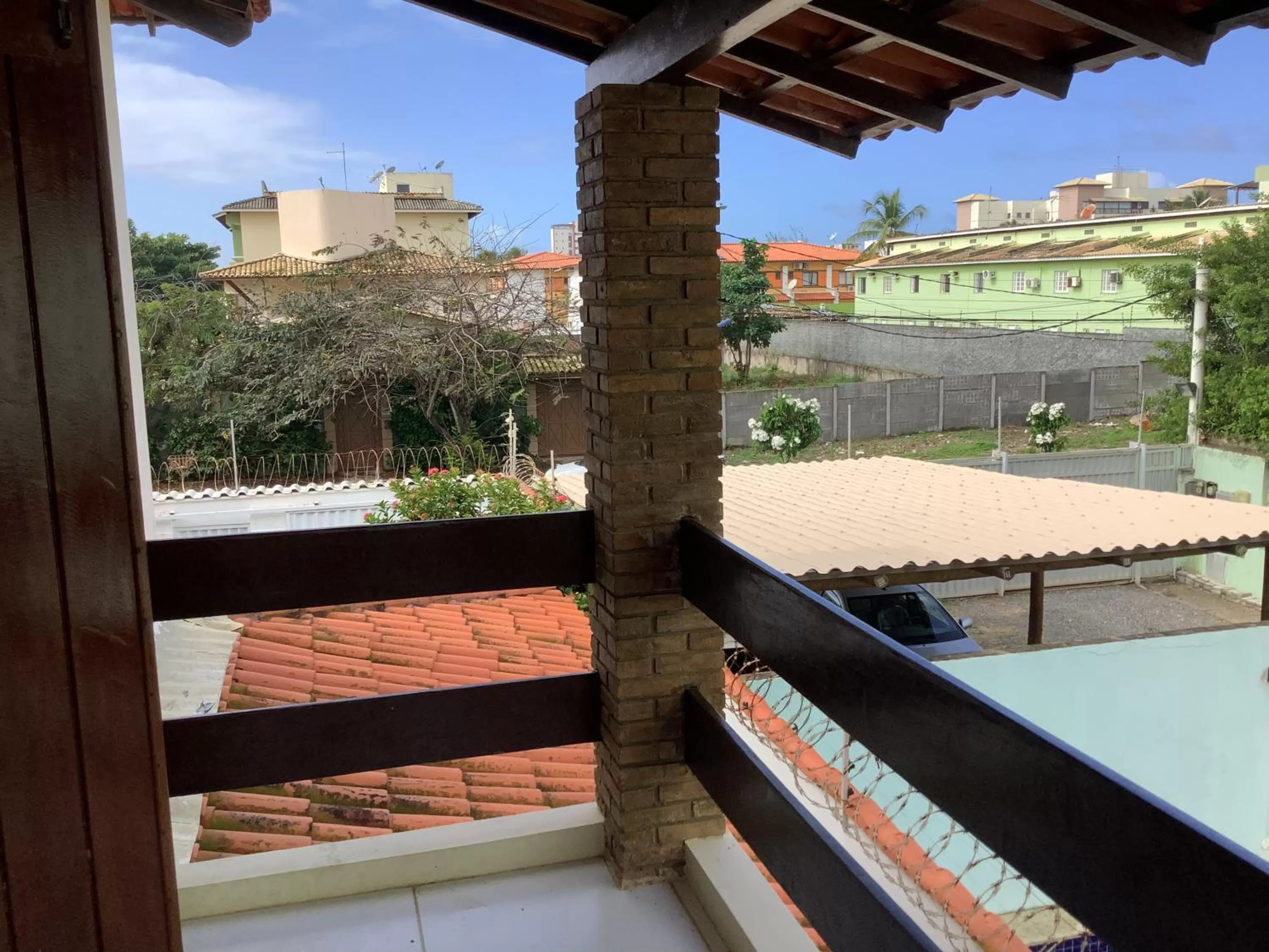 Balcony/Terrace in Pousada Villa Encantada LGBTQIAPlus