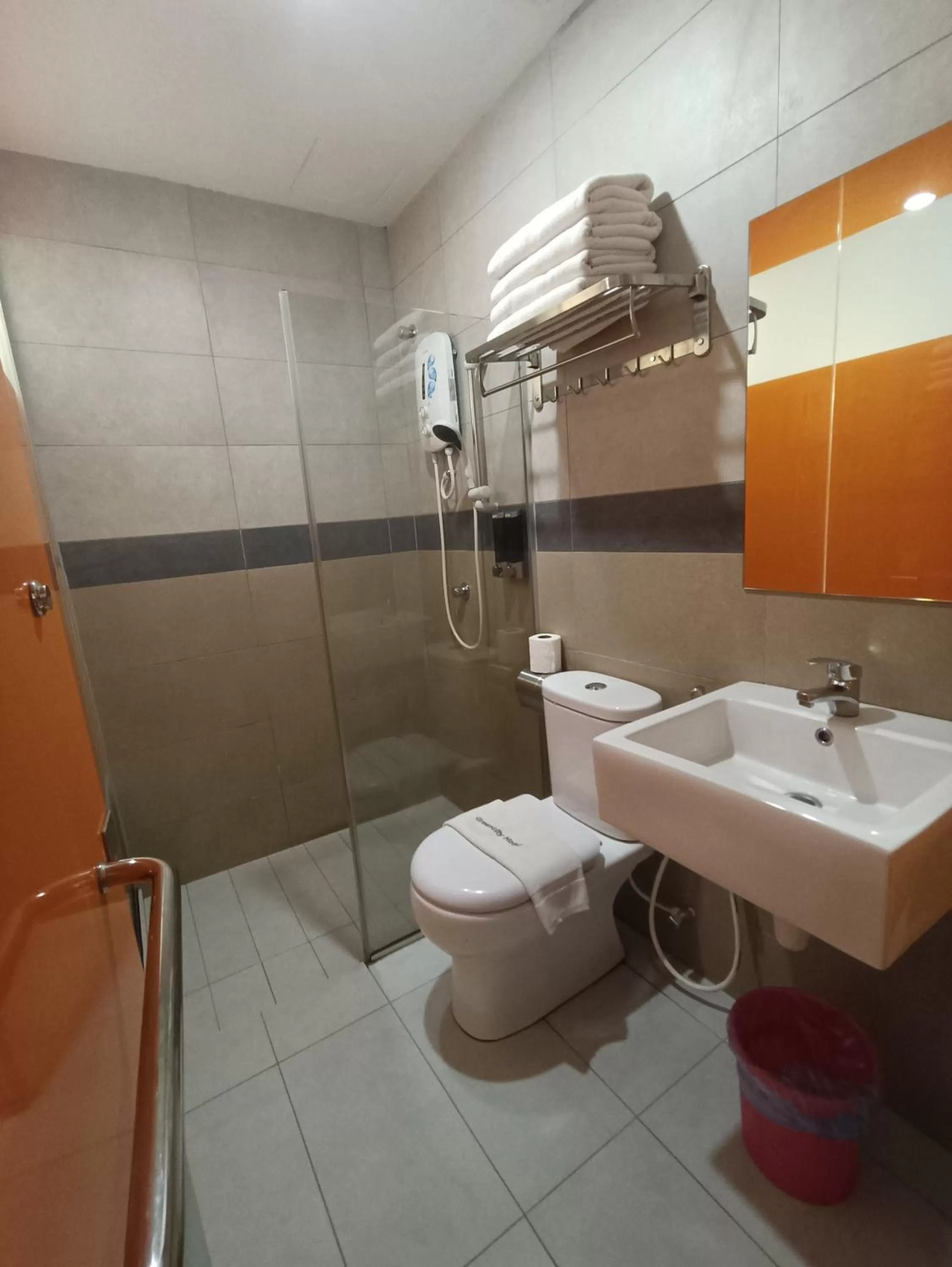 Bathroom in Greencity Hotel