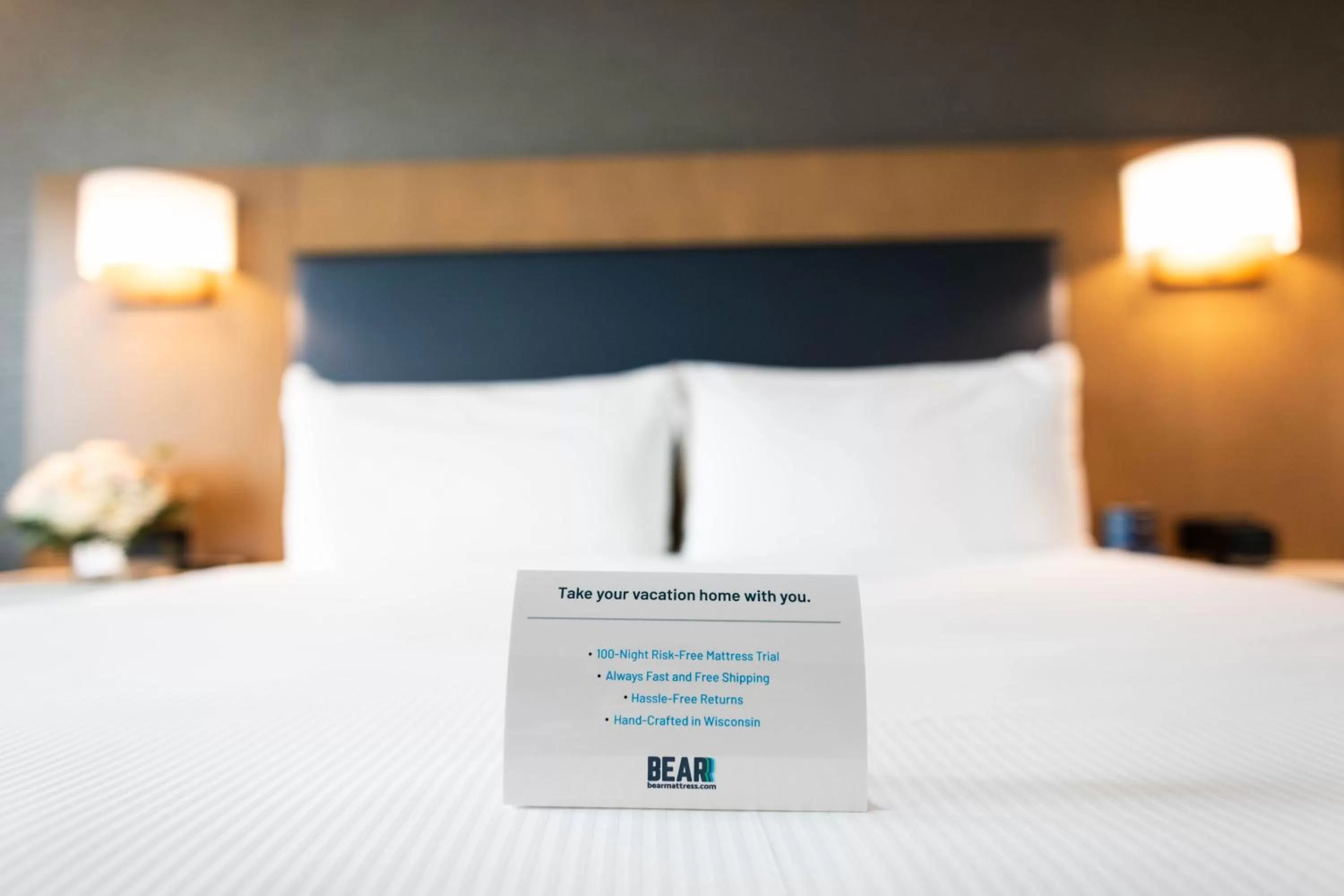 Bedroom, Bed in Legacy Hotel at IMG Academy