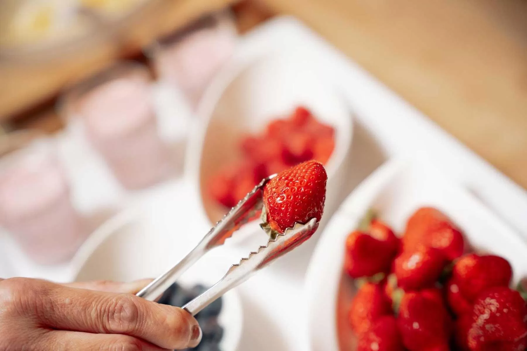 Buffet breakfast, Food in Hotel Park Cafe Reichl