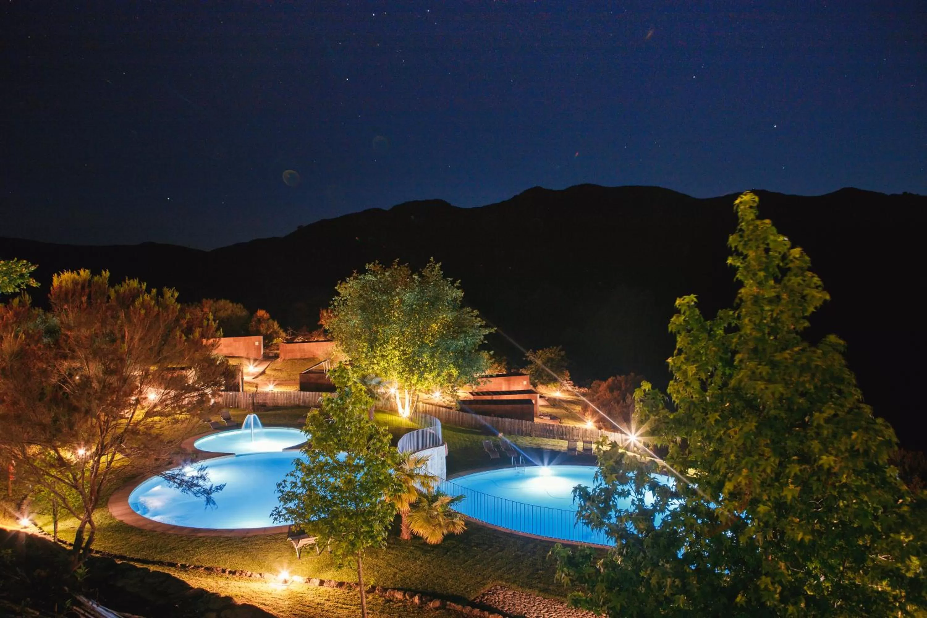 Pool View in Eco-Bungalow