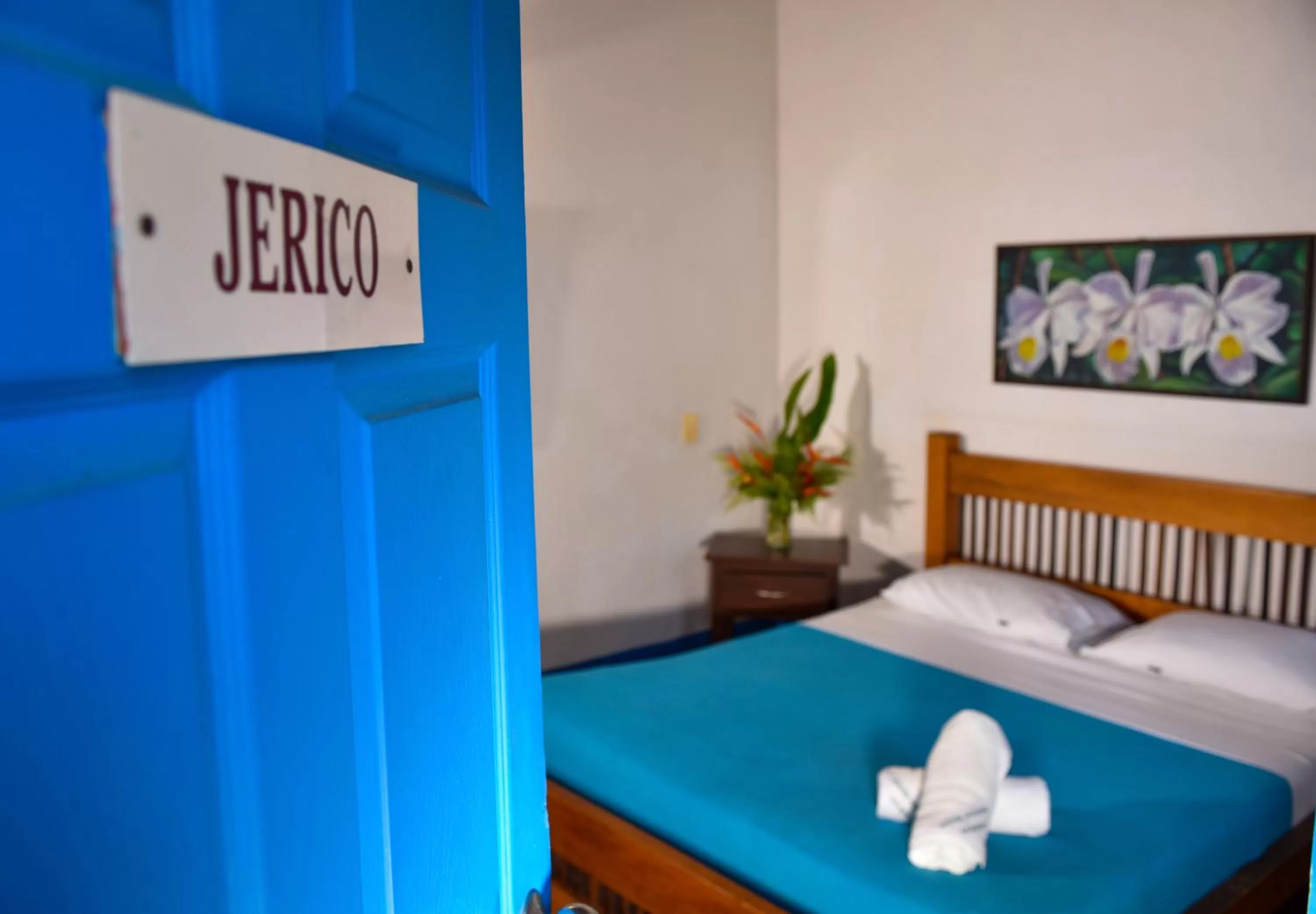 Bed in Hotel Hacienda la Bonita