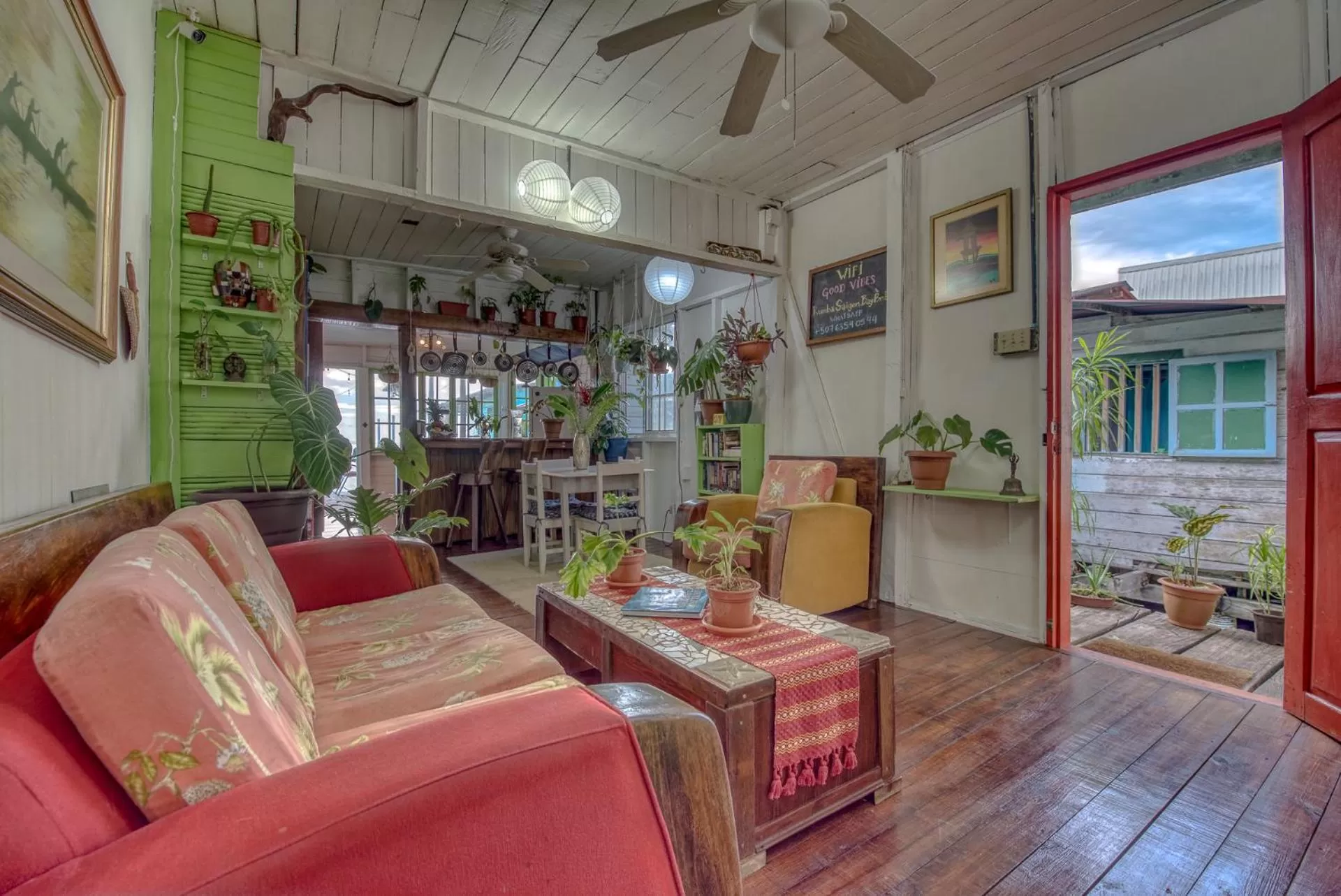 Living room in Saigon Bay Bed & Breakfast
