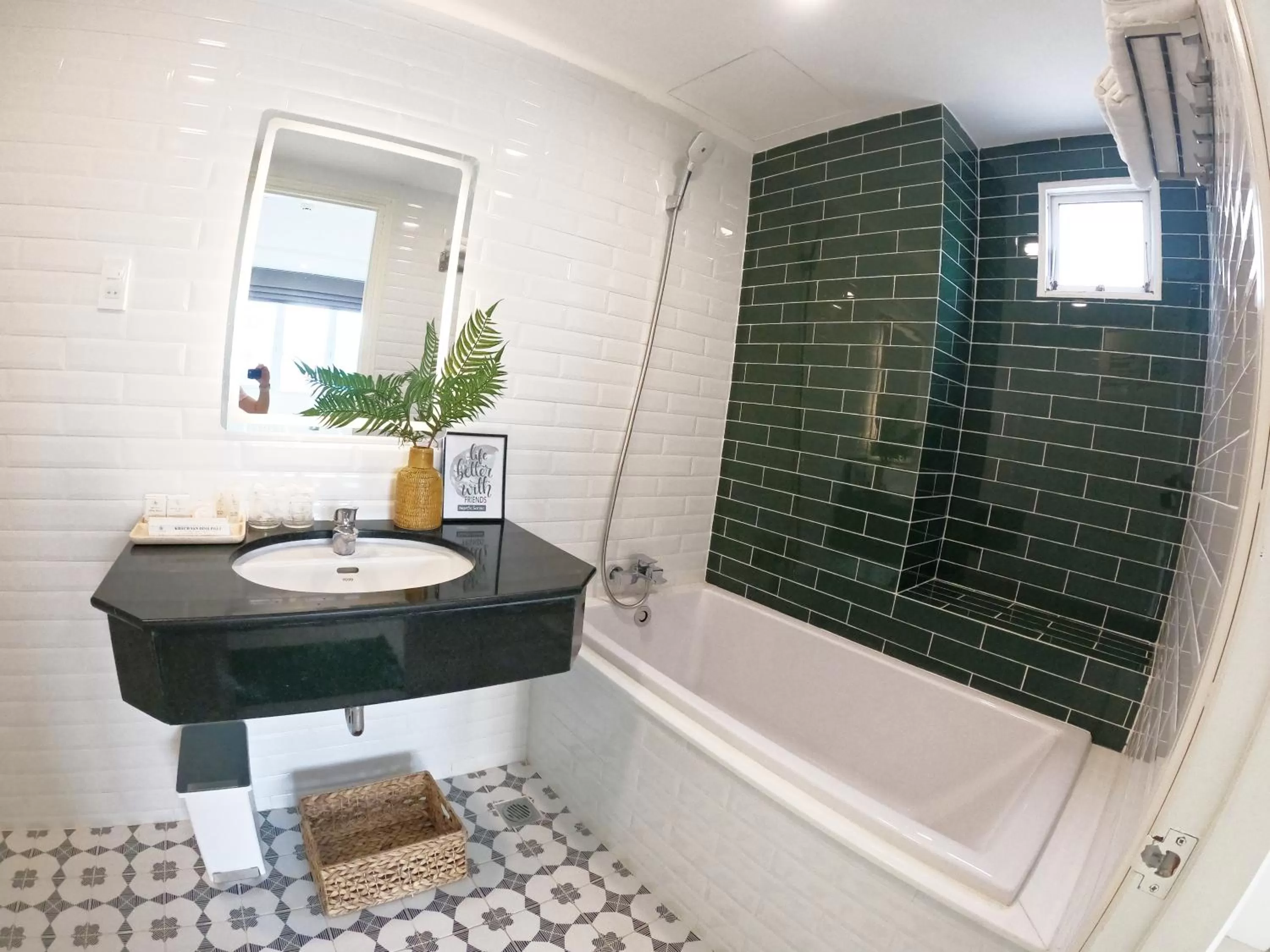 Bathroom in Dinh Phat Hotel