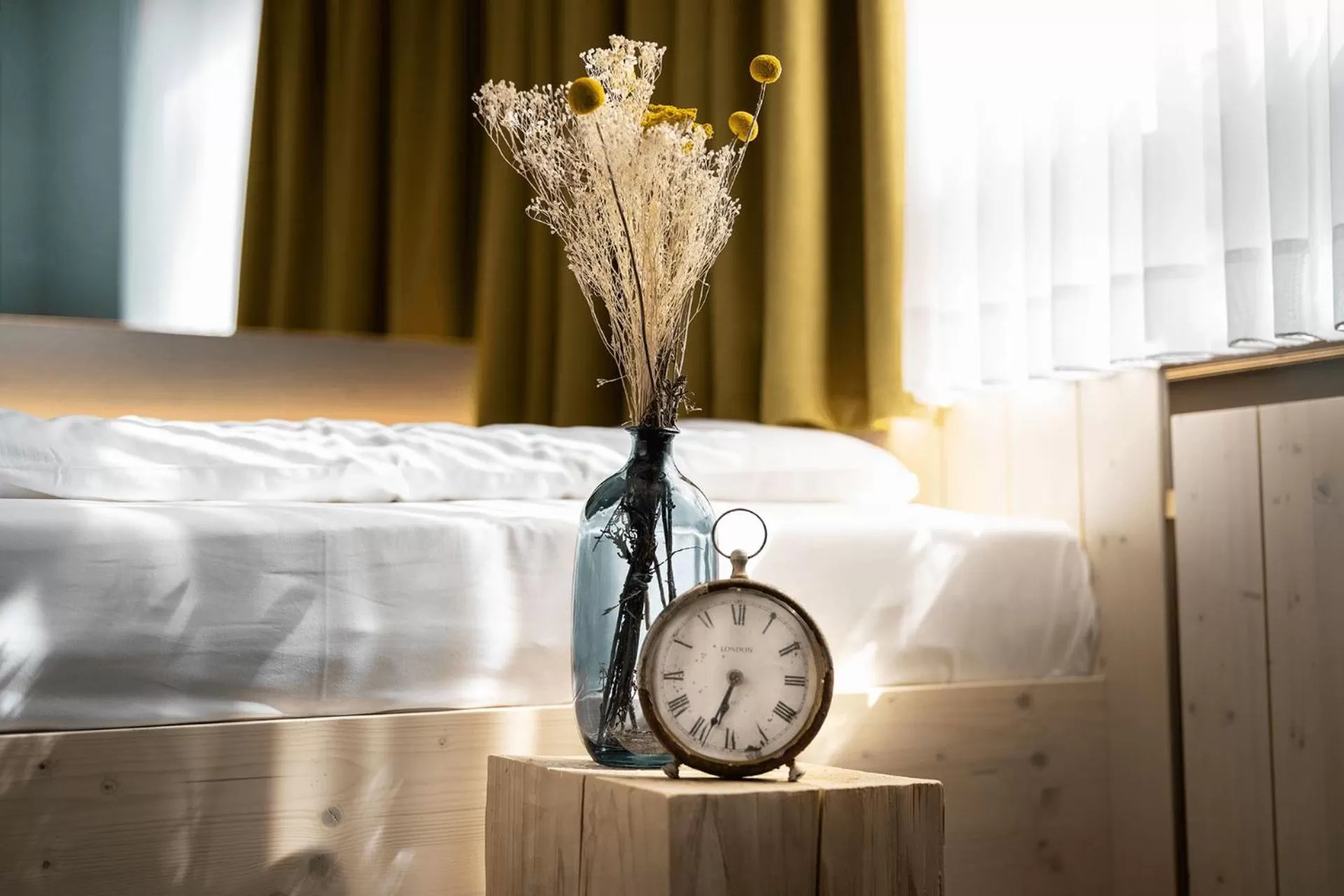 Bed in Gartenhotel Fettehenne