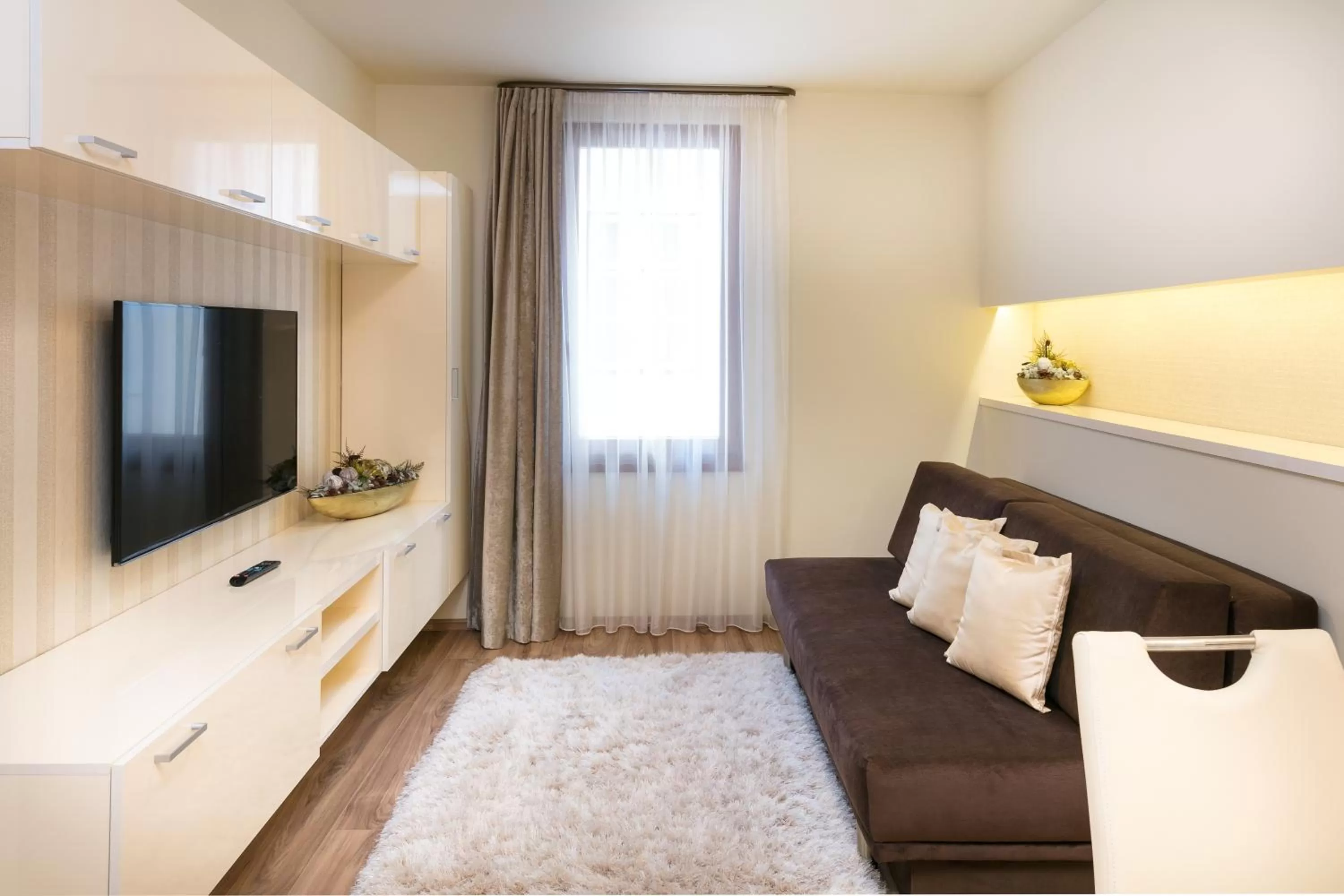 TV/Entertainment Center in Főtér Rezidencia 2