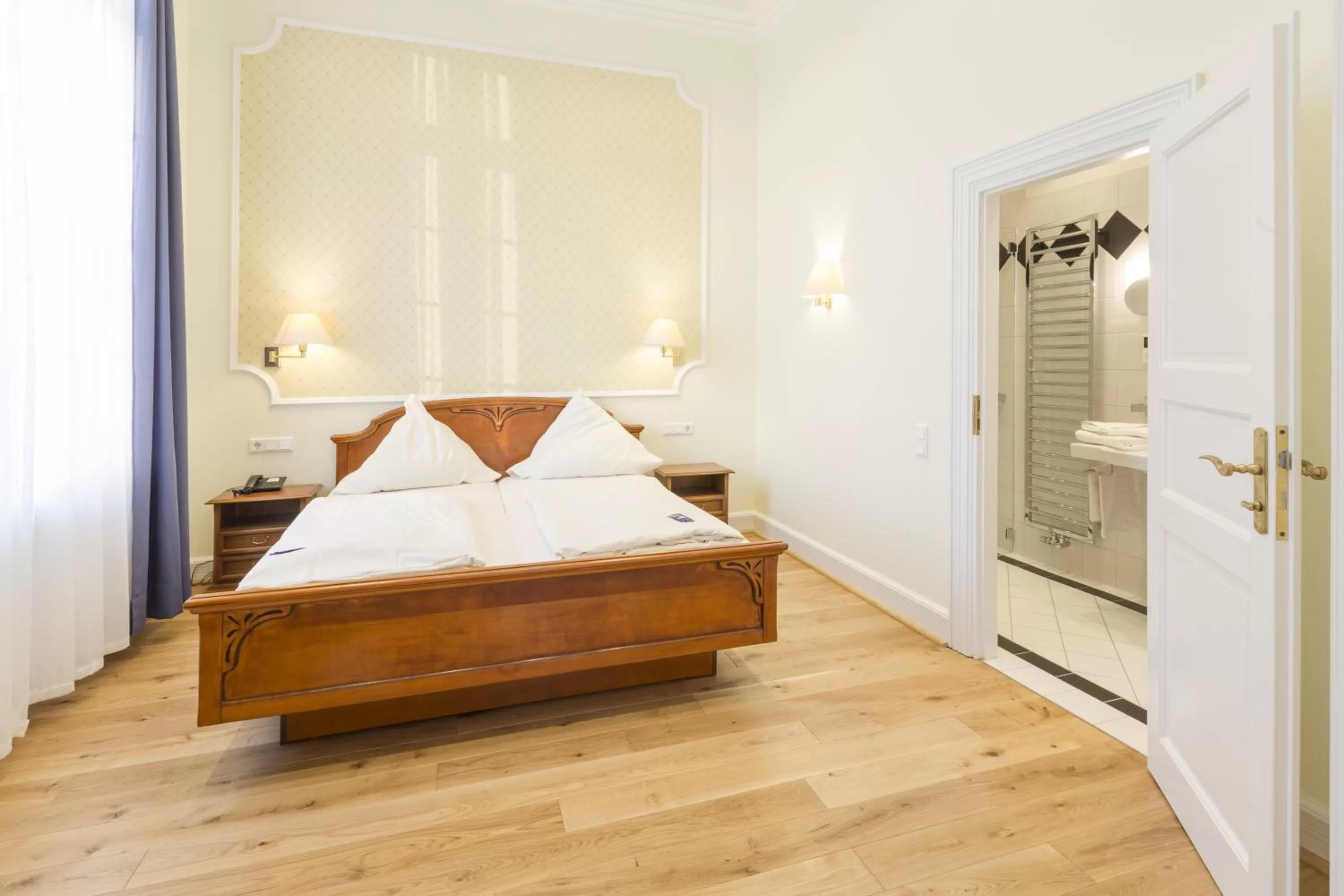 Bed in Schlosshotel Westerholt