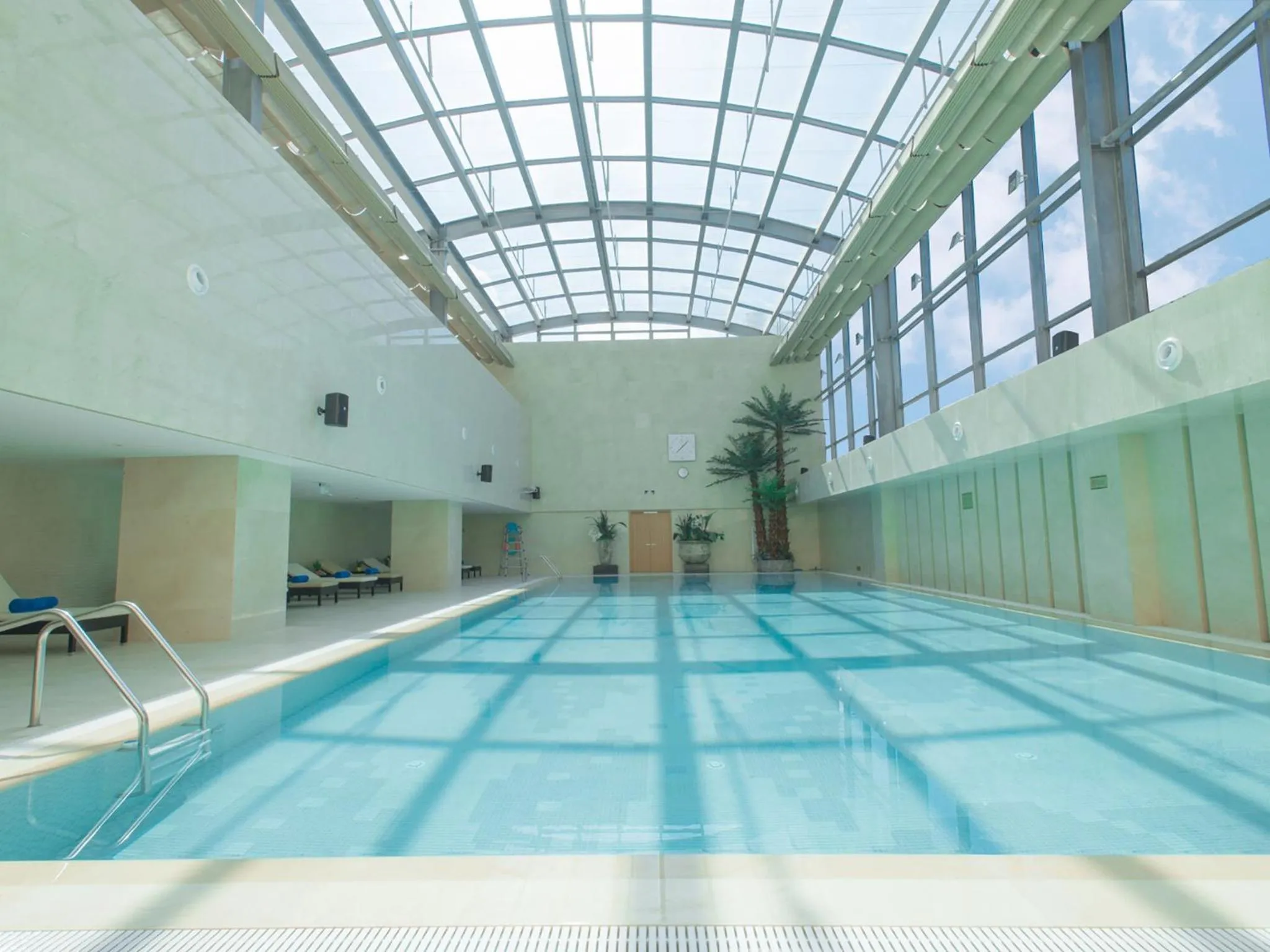 Swimming pool in Crowne Plaza Shanghai Noah Square by IHG