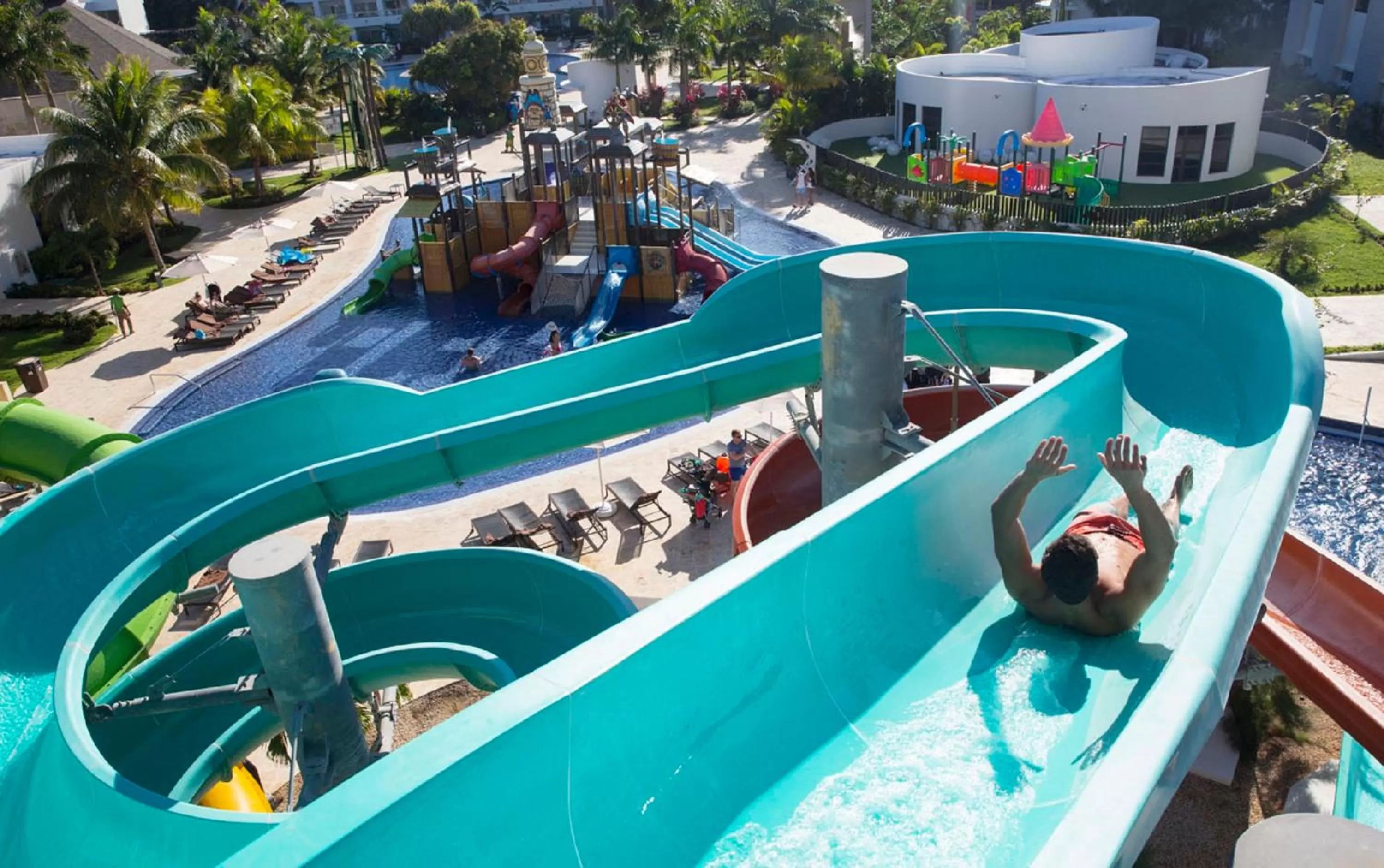 Aqua park in Royalton Hideaway Blue Waters, An Autograph Collection All-Inclusive Resort - Adults Only