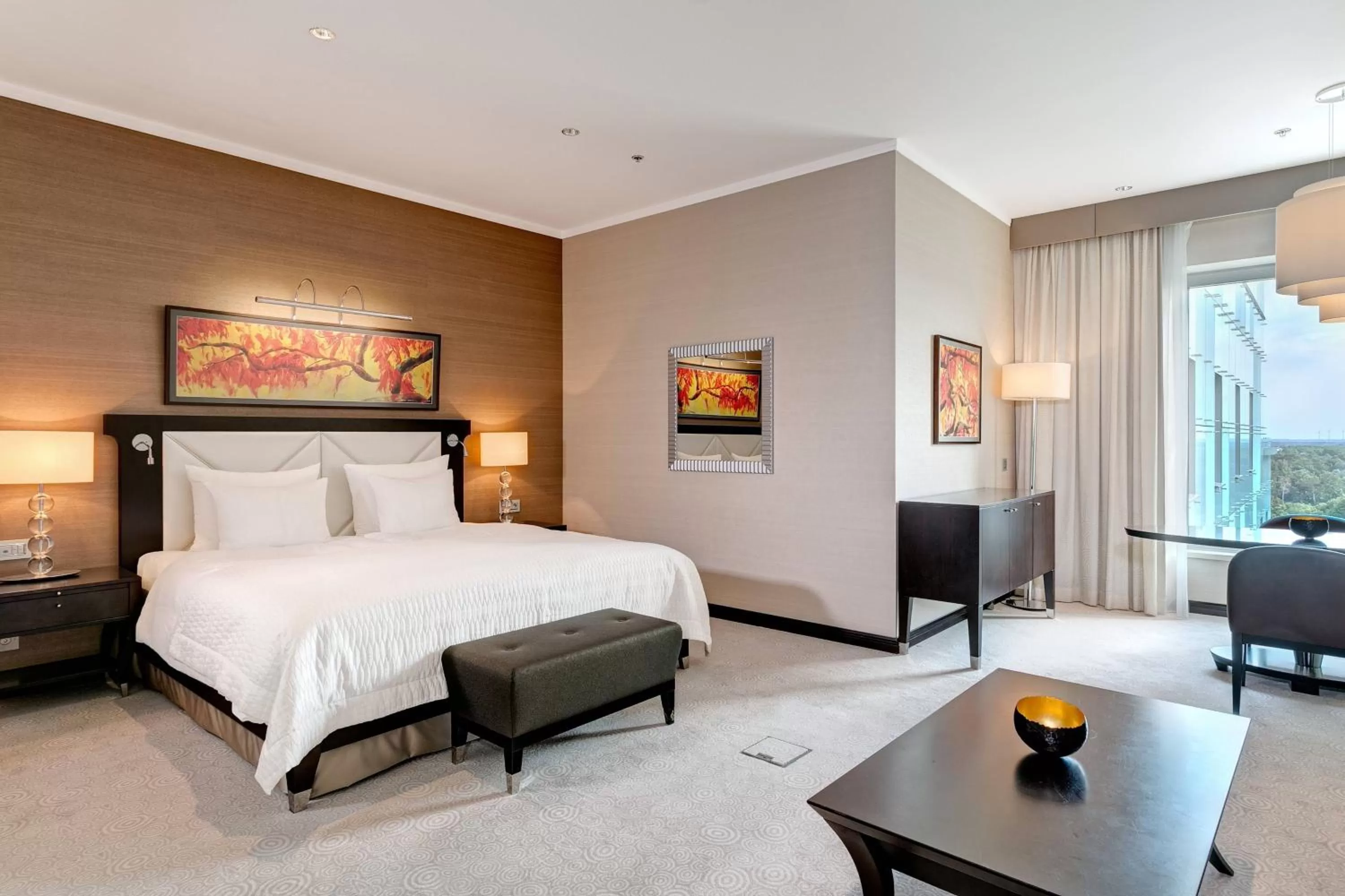 Photo of the whole room, Bed in Grand Hotel River Park, a Luxury Collection Hotel, Bratislava