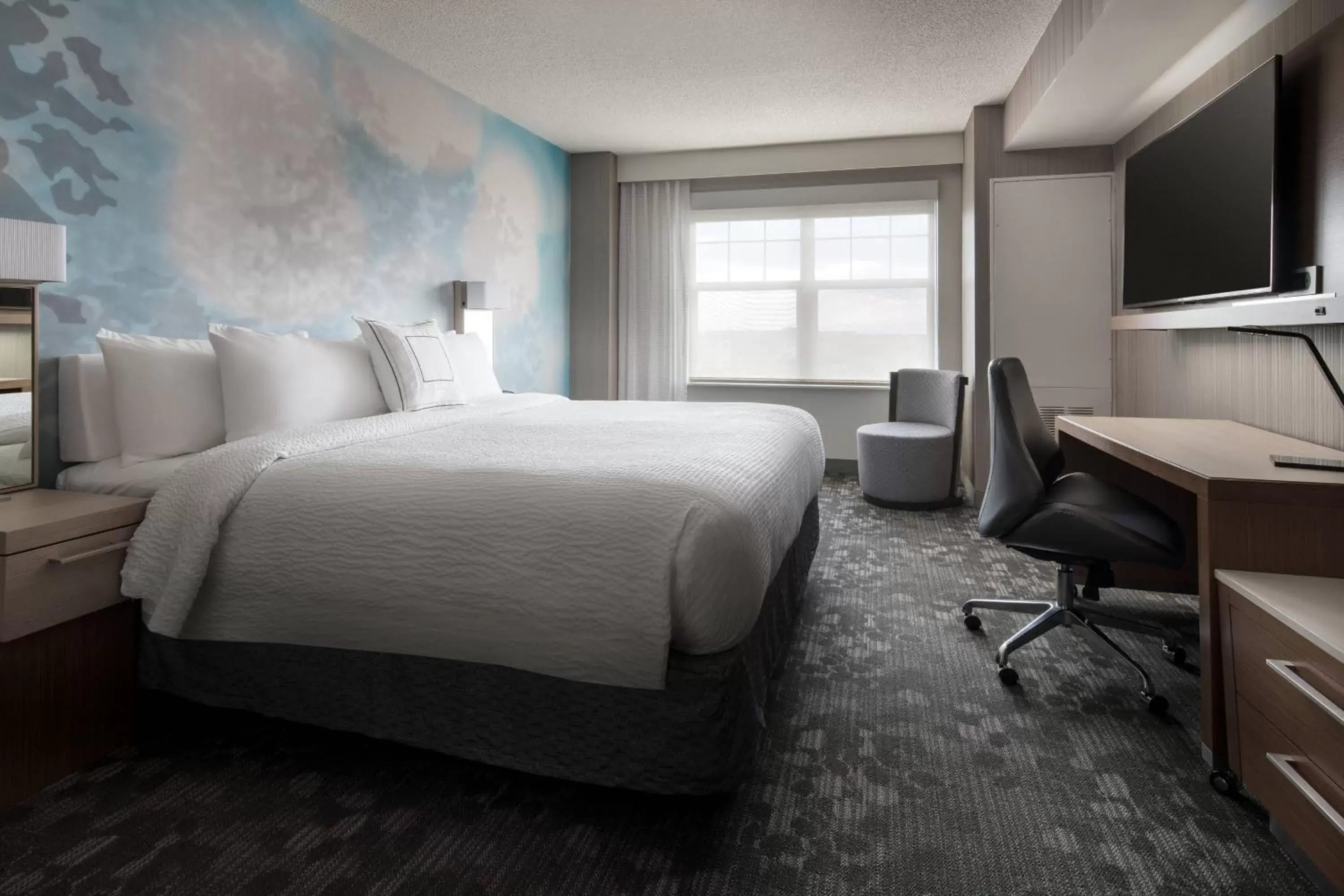 Junior King Suite with Sofa Bed - Hearing Accessible in Courtyard Denver Airport at Gateway Park Junior King Suite with Sofa Bed - Hearing Accessible in Courtyard Denver Airport at Gateway Park
