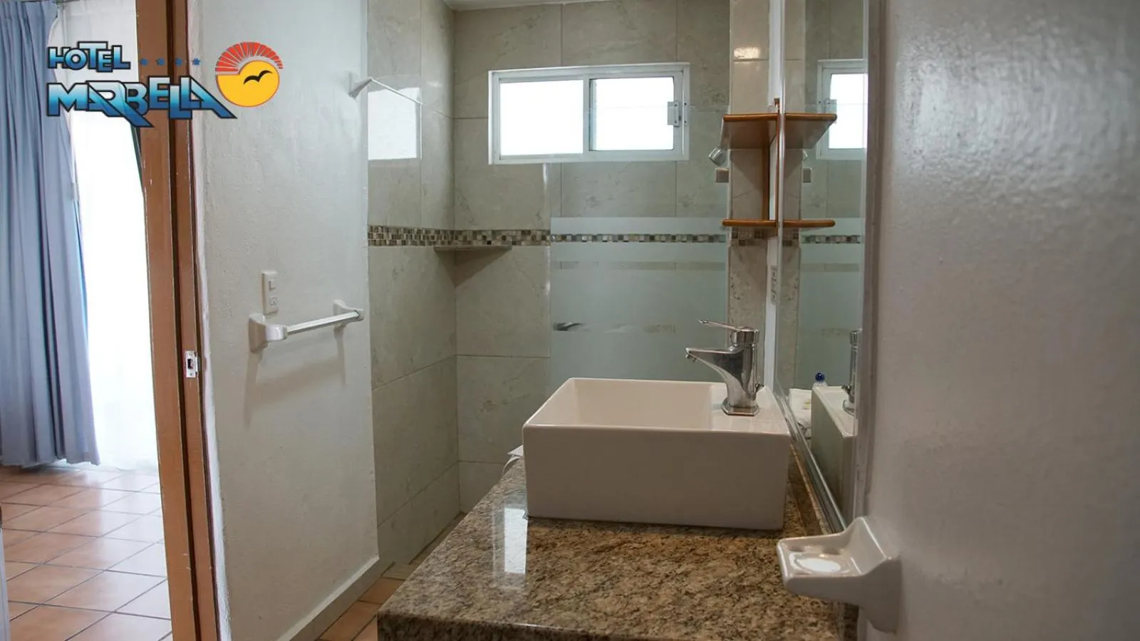 Bathroom in Hotel Marbella