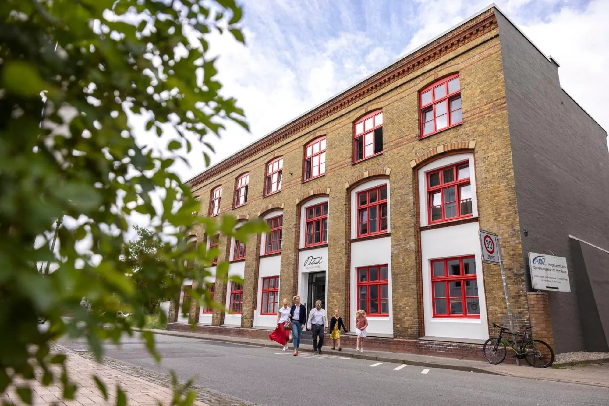 Property building in Boutiquehotel Petuh