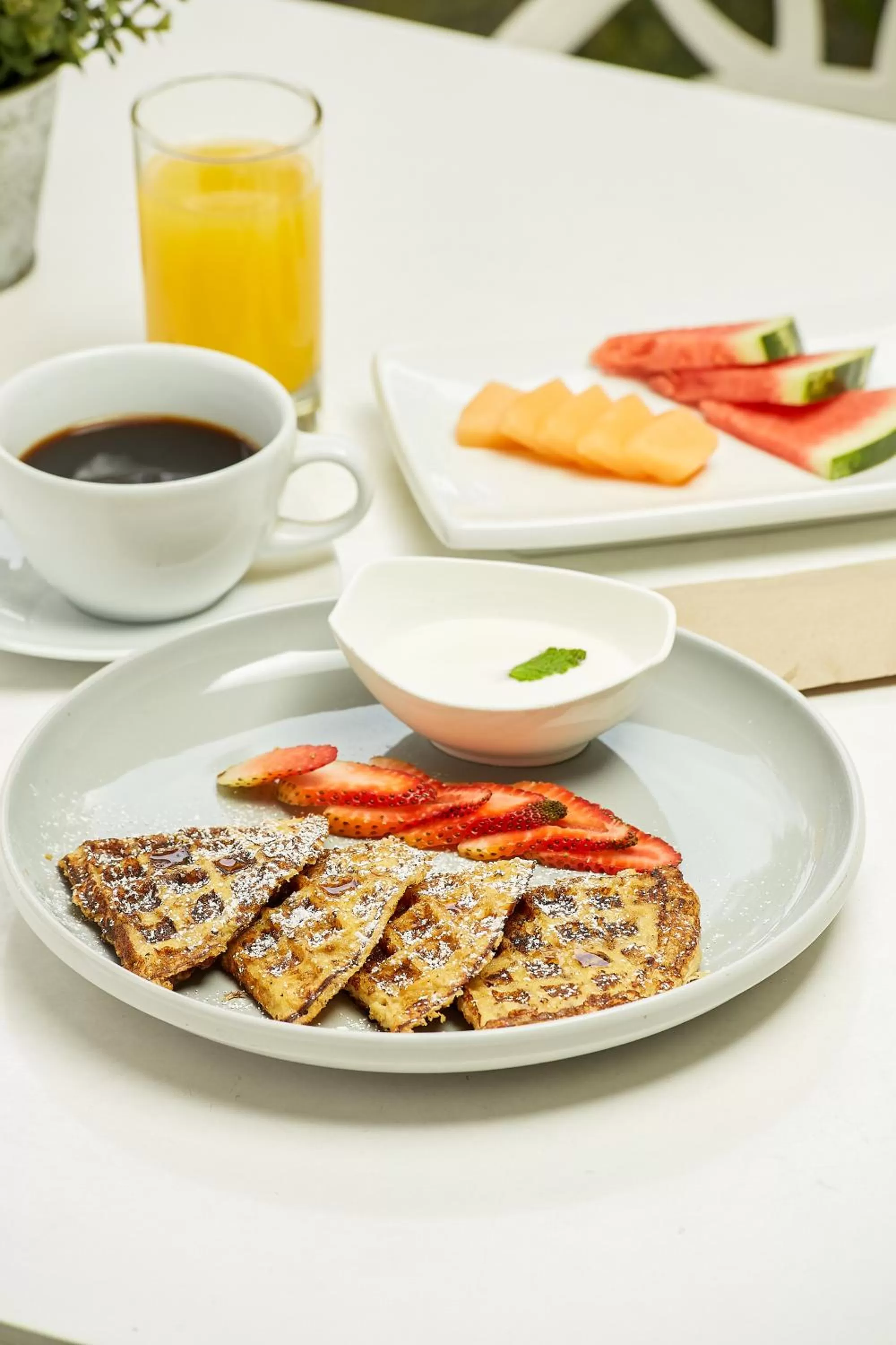 Continental breakfast in Solev Hotel