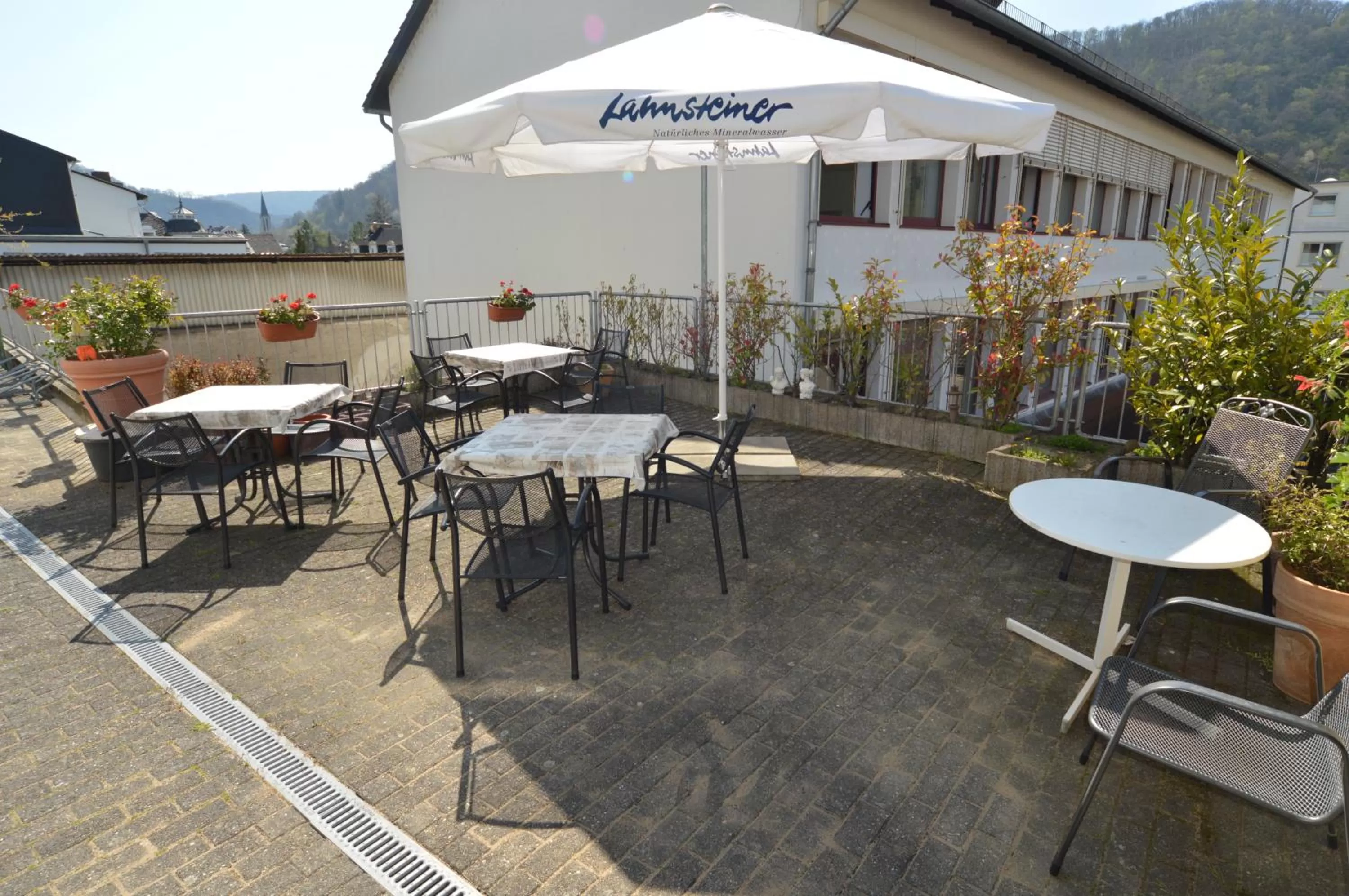 Patio in Aktivhotel Alter Kaiser