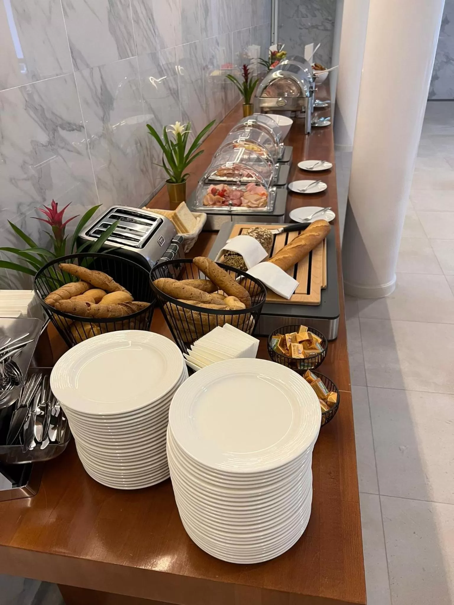 Breakfast in Gartenhotel Altmannsdorf