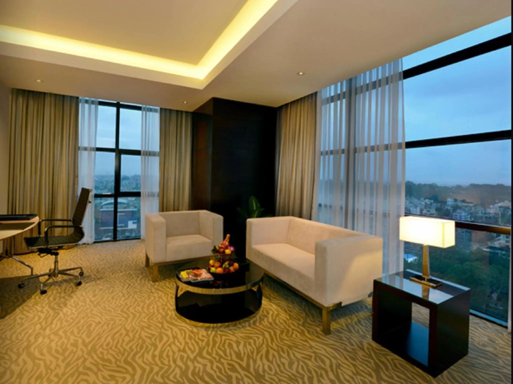 Seating area in Radisson Blu Chattogram Bay View