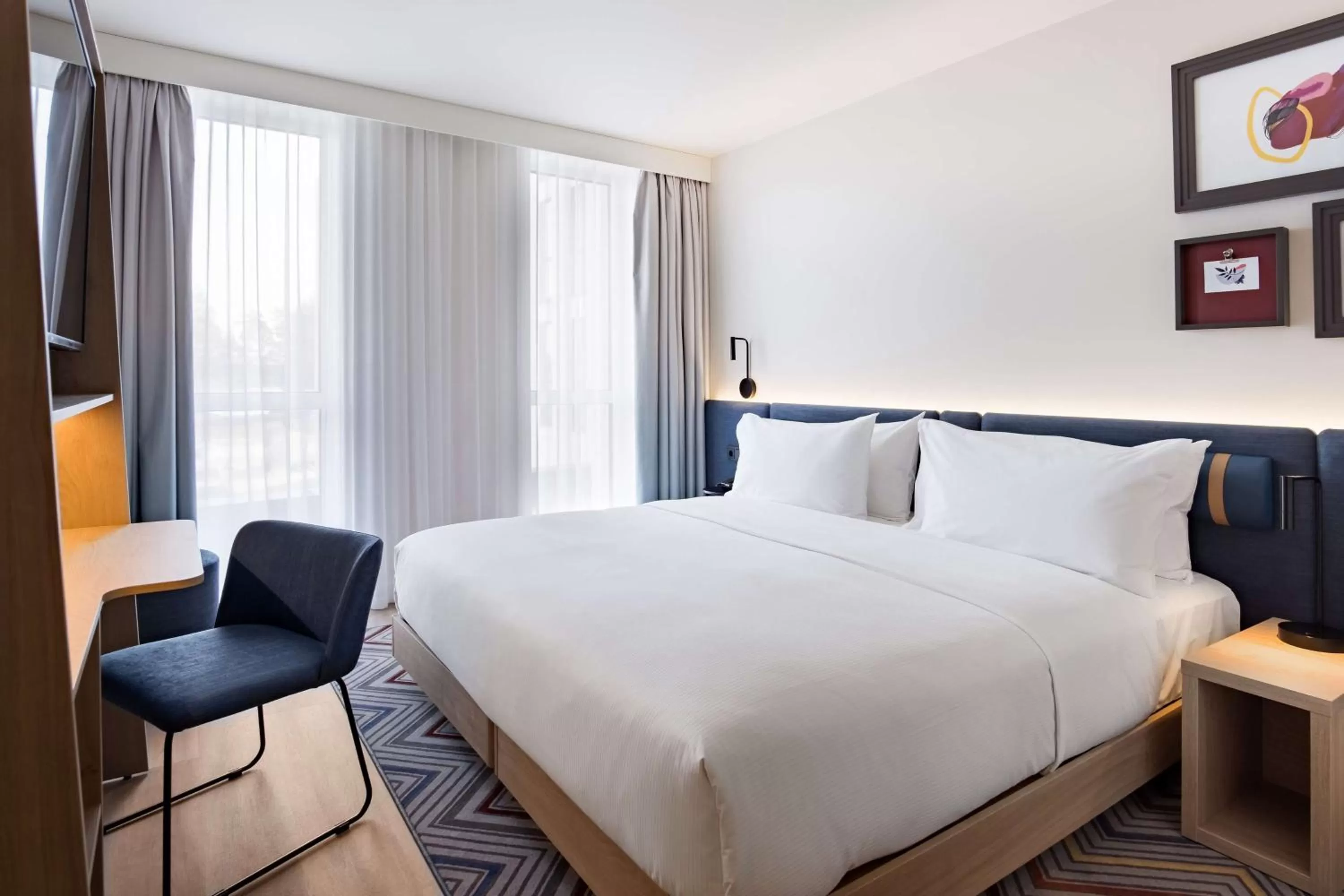 Bed in Hampton by Hilton Riga Airport