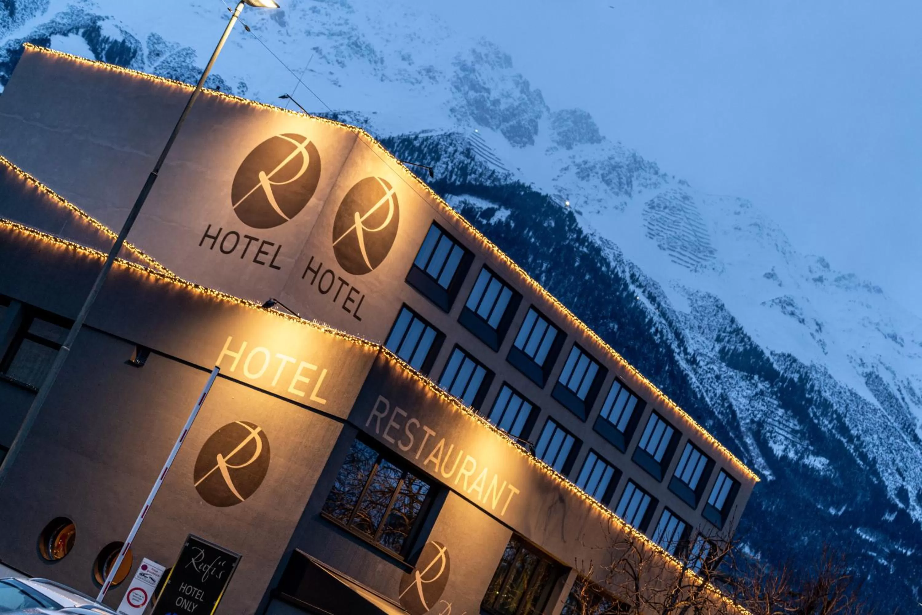 Property building in Rufi's Hotel Innsbruck