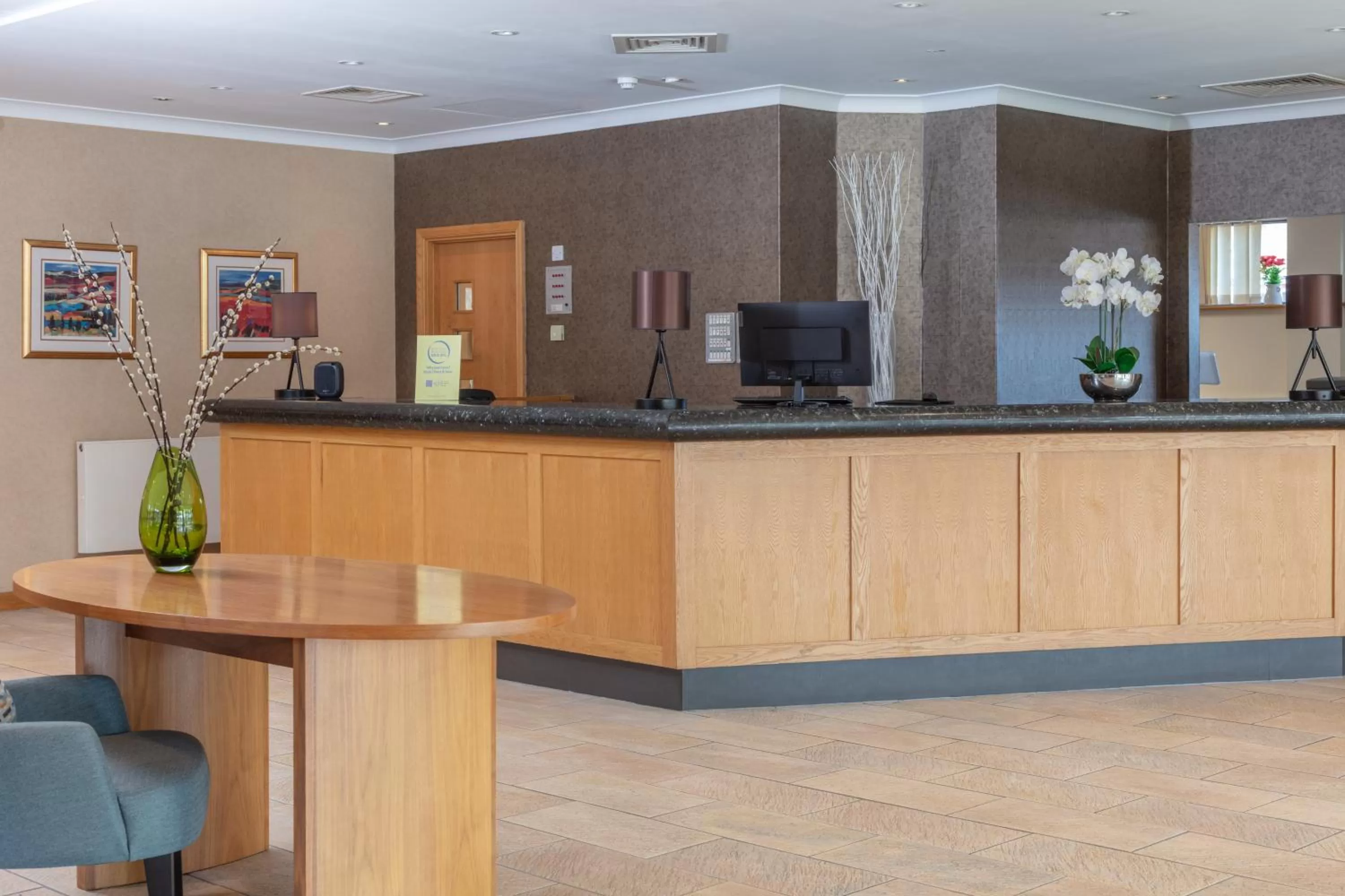 Lobby or reception in Hampshire Court Hotel & Spa