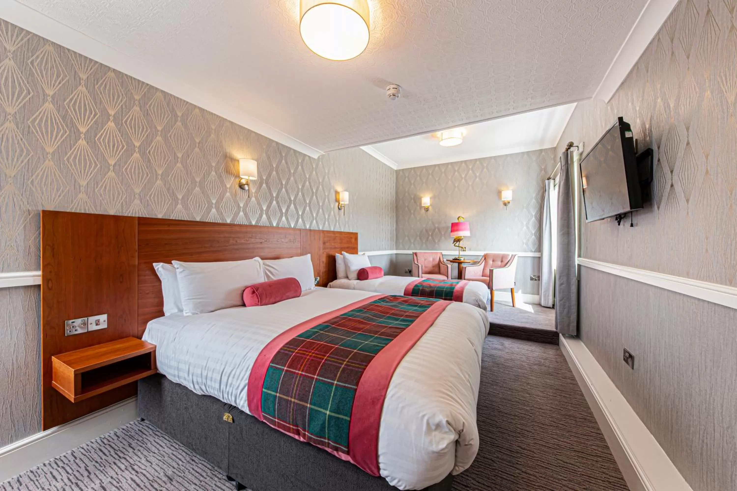 Bedroom, Bed in The Beaches Hotel and Spa