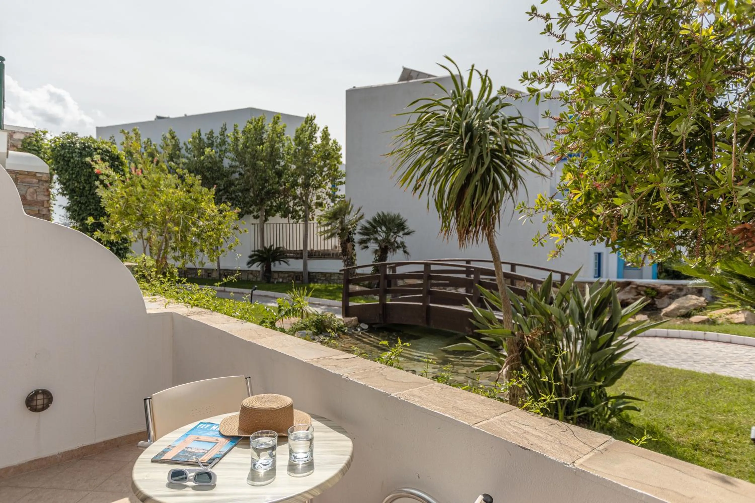 Garden view in Naxos Resort Beach Hotel