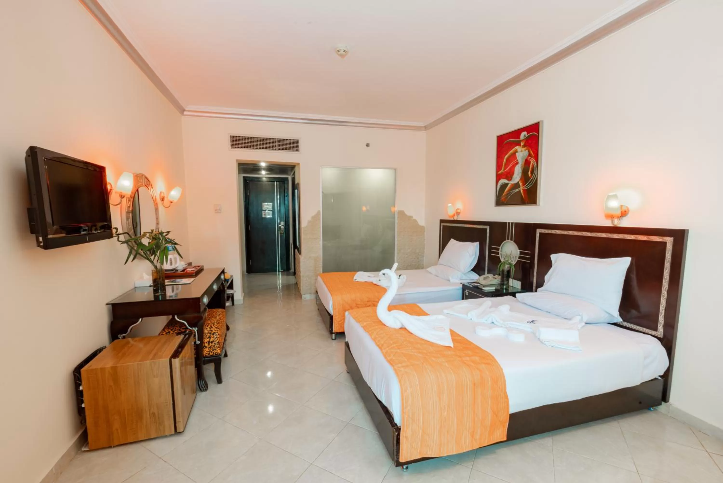 Bedroom, Bed in Sphinx Aqua Park Beach Resort