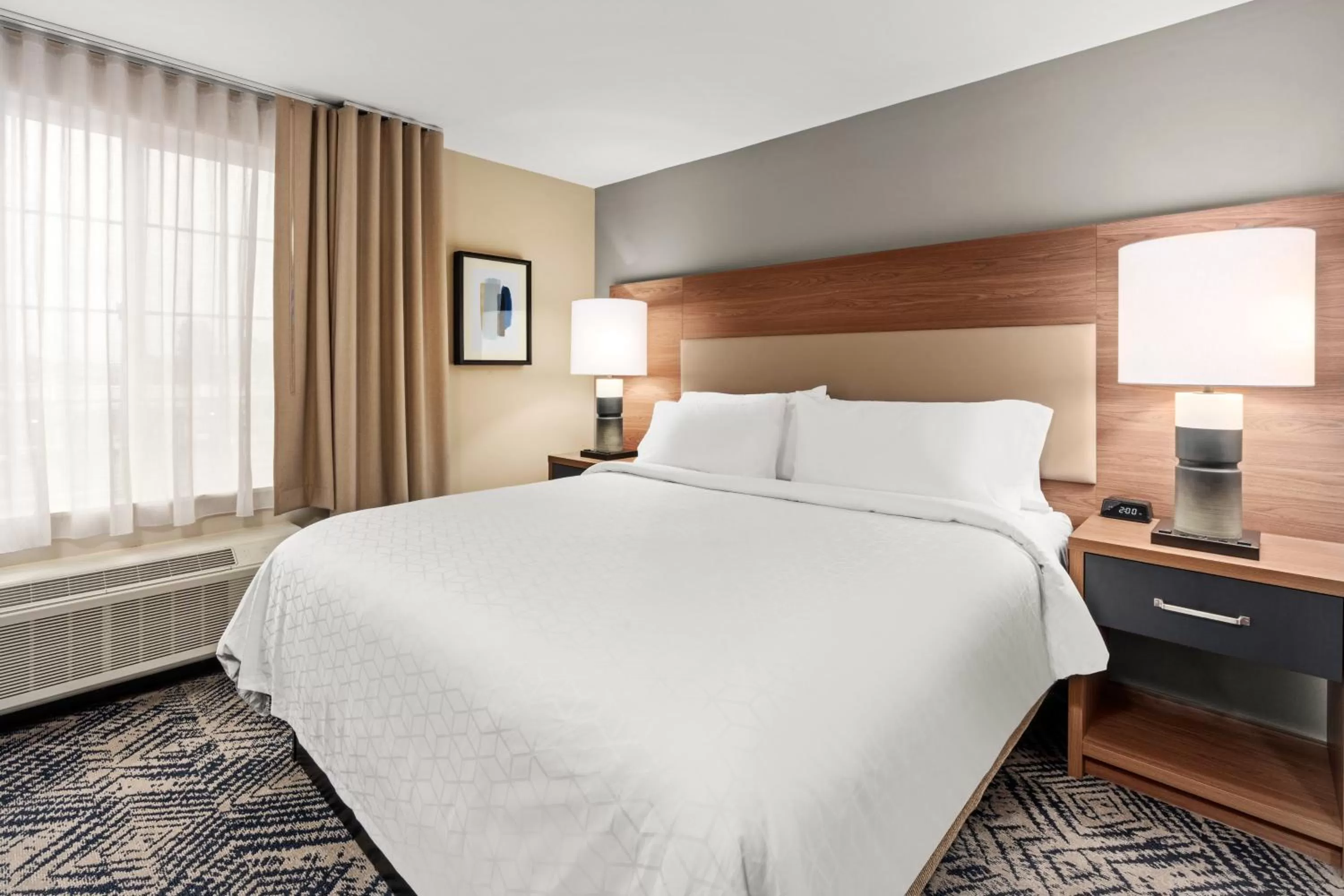 Photo of the whole room, Bed in Candlewood Suites Sumner Puyallup Area by IHG