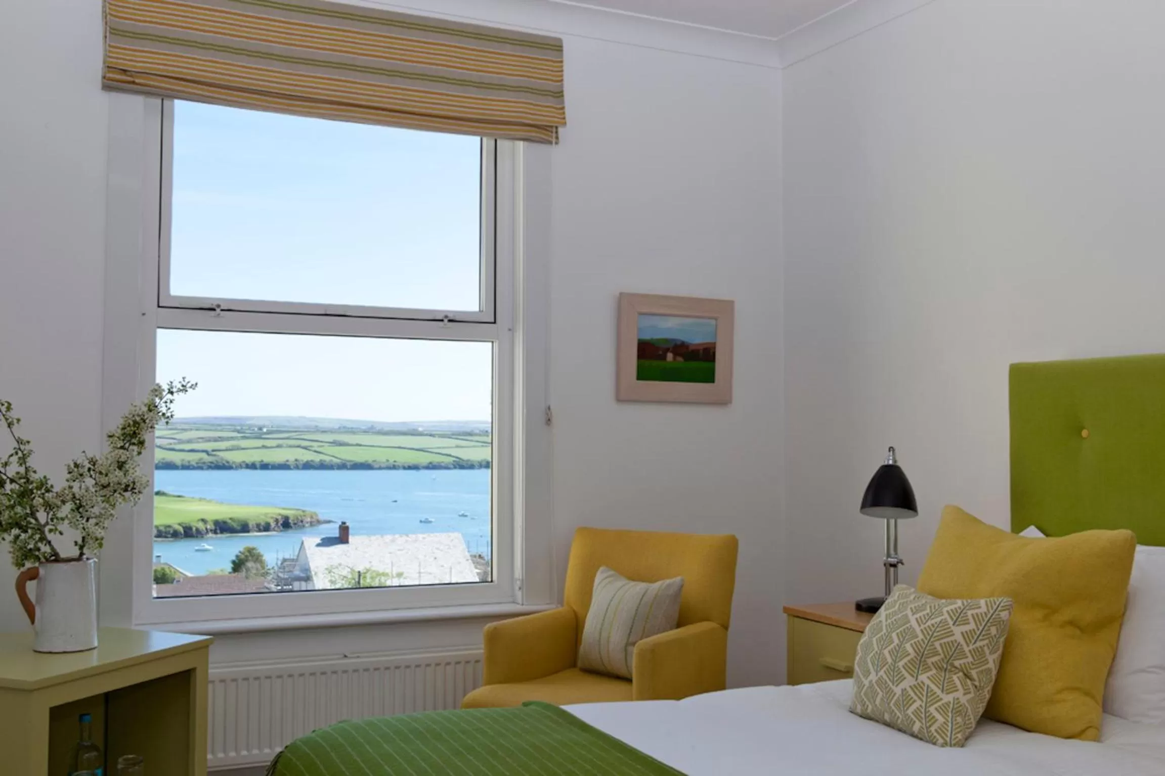 Bedroom, Bed in The St Enodoc Hotel