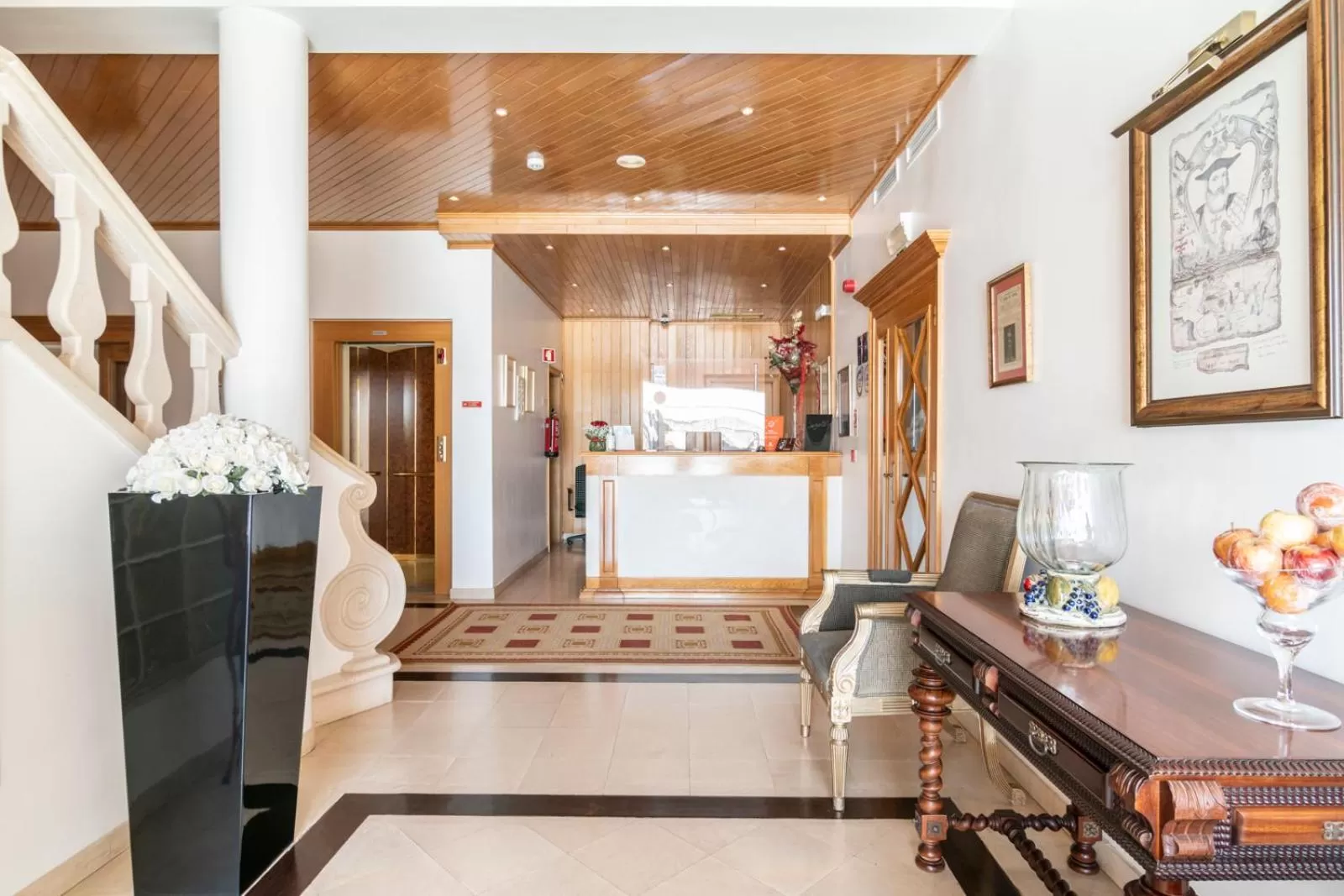 Lobby or reception in Hotel Dom Vasco