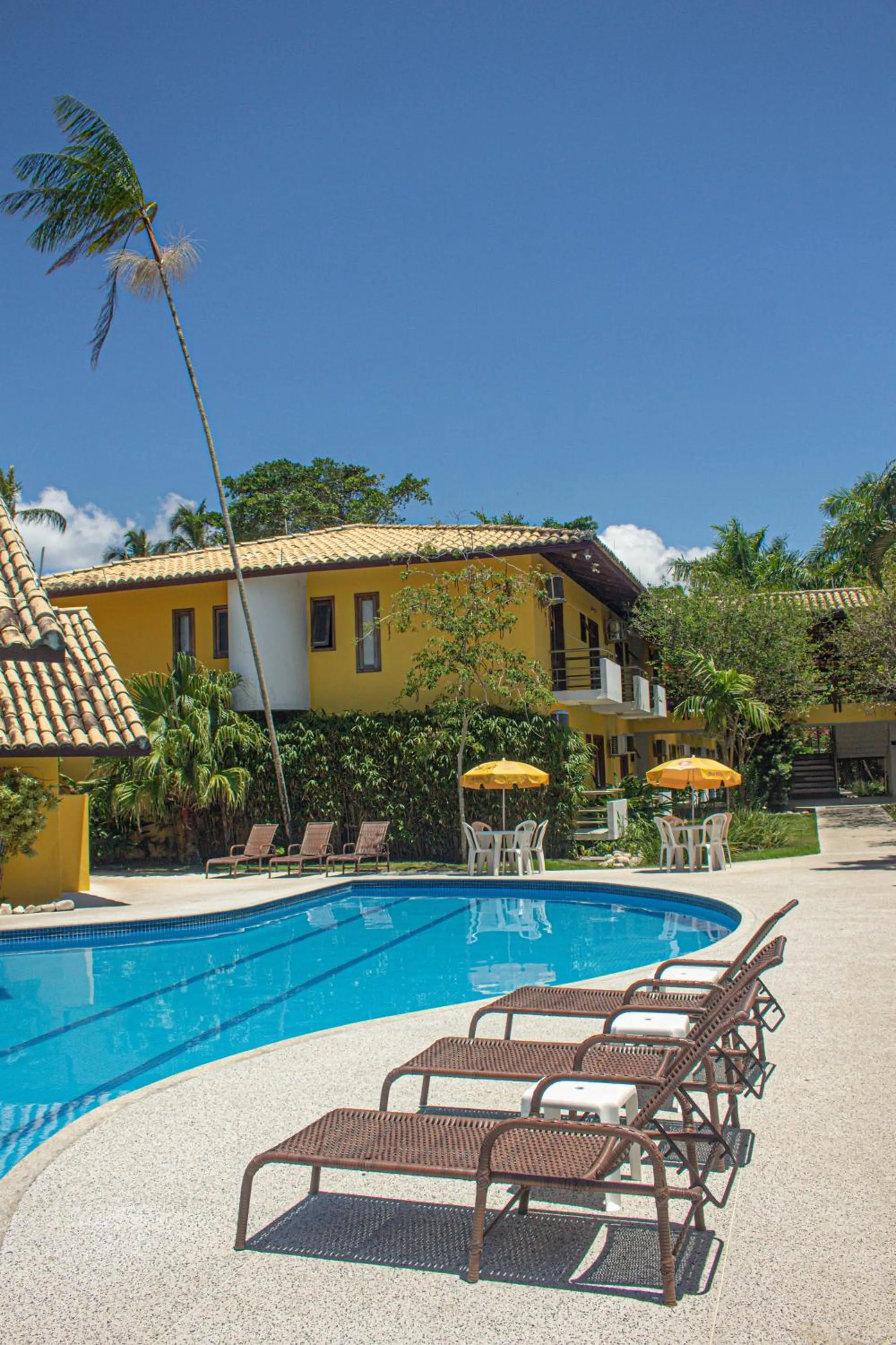 Pool view in Sunshine Praia Hotel