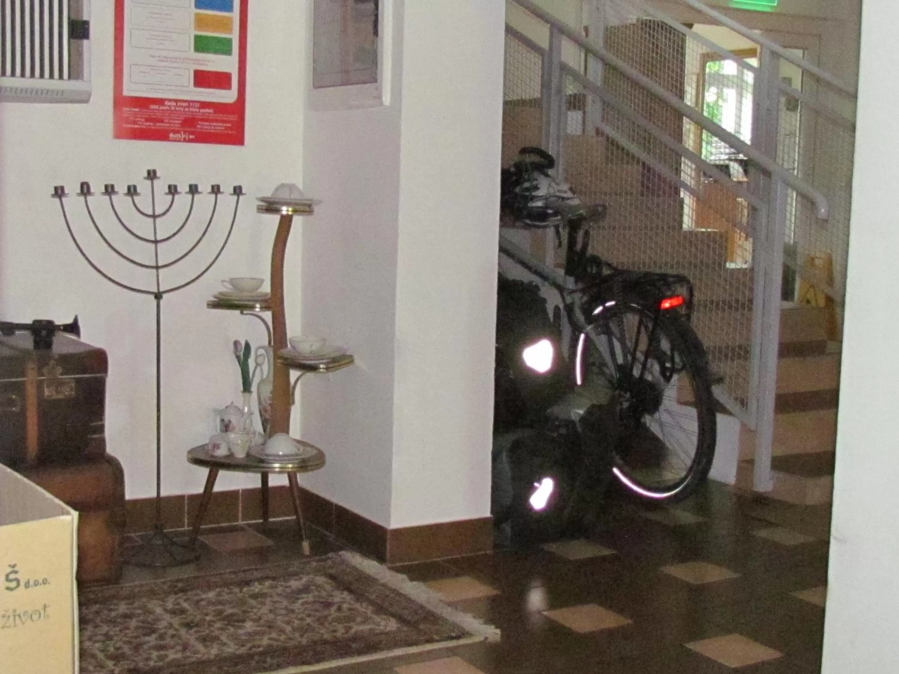 Decorative detail in Pansion Vila Vanda