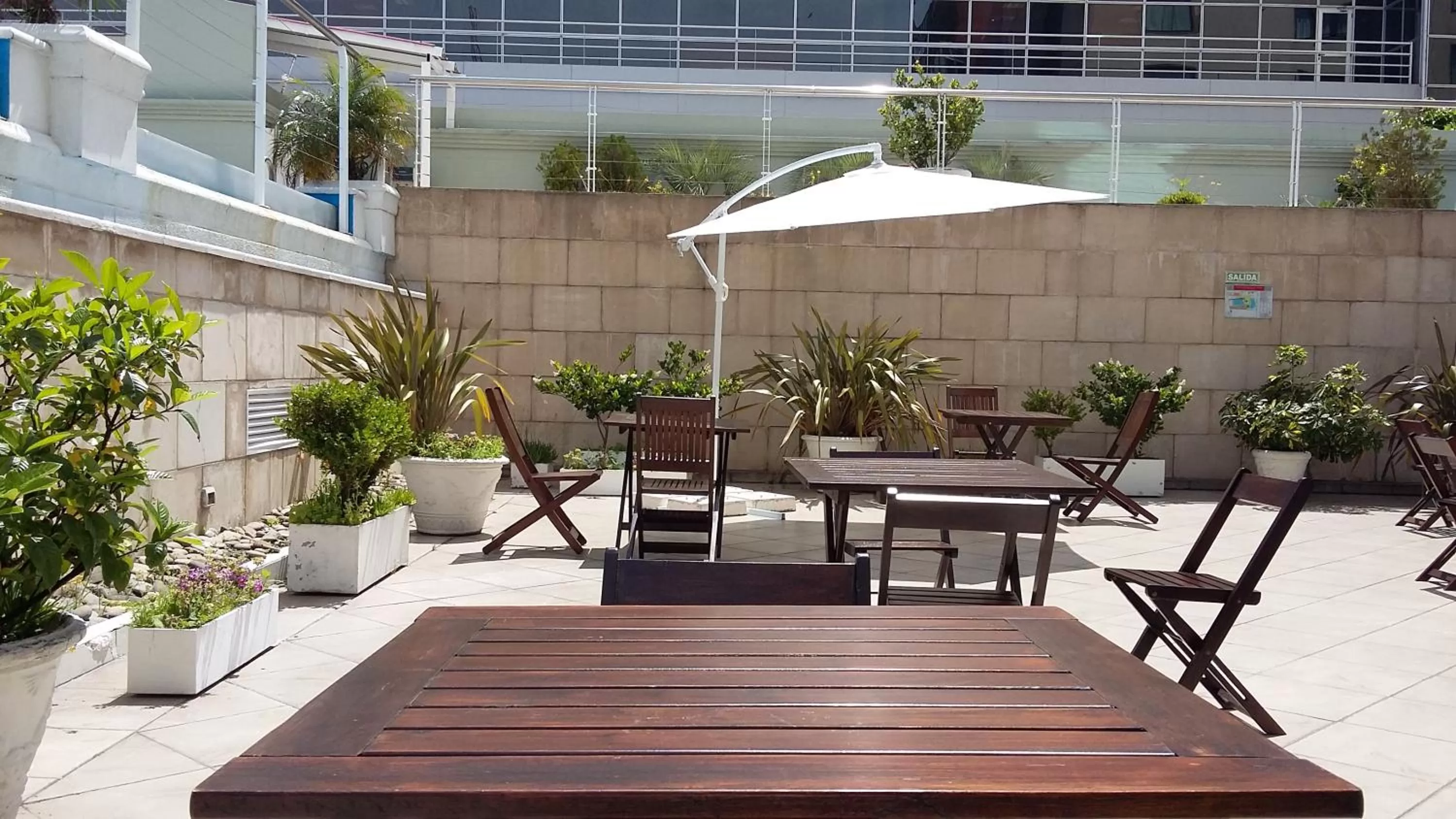 Swimming pool in Abasto Hotel