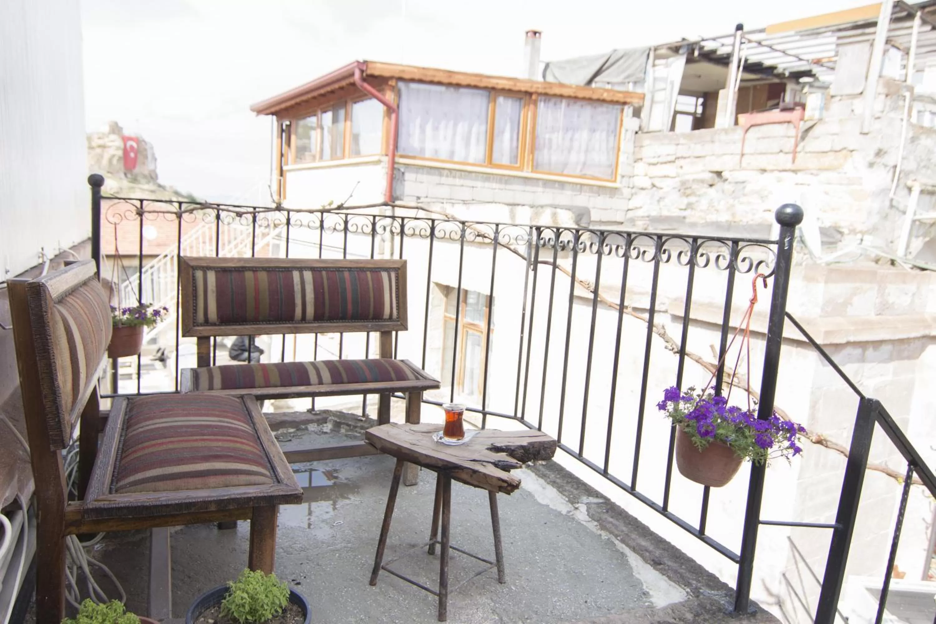 Patio, Balcony/Terrace in 7 Oda Kapadokya Cave Hotel