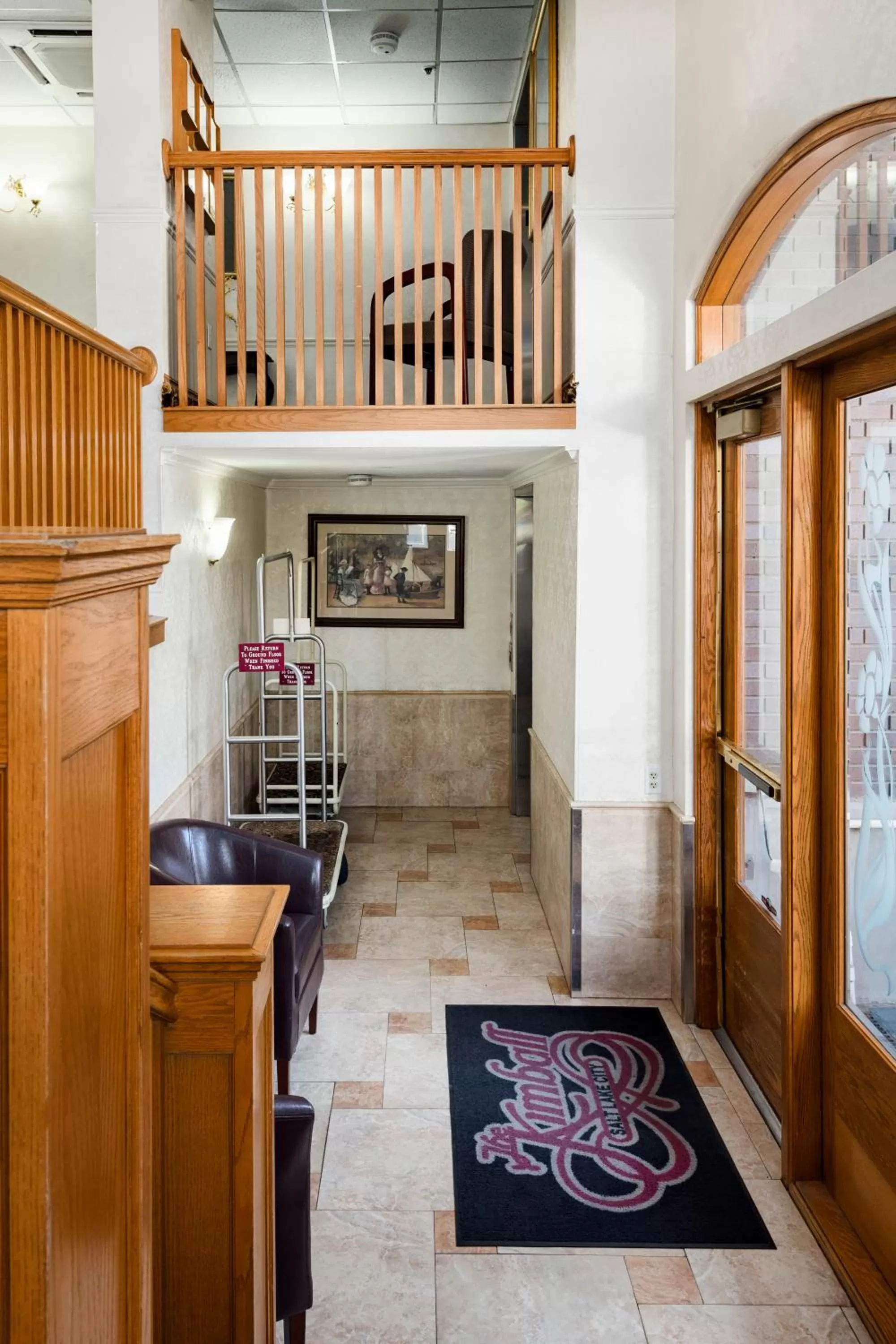 Facade/entrance in The Kimball at Temple Square