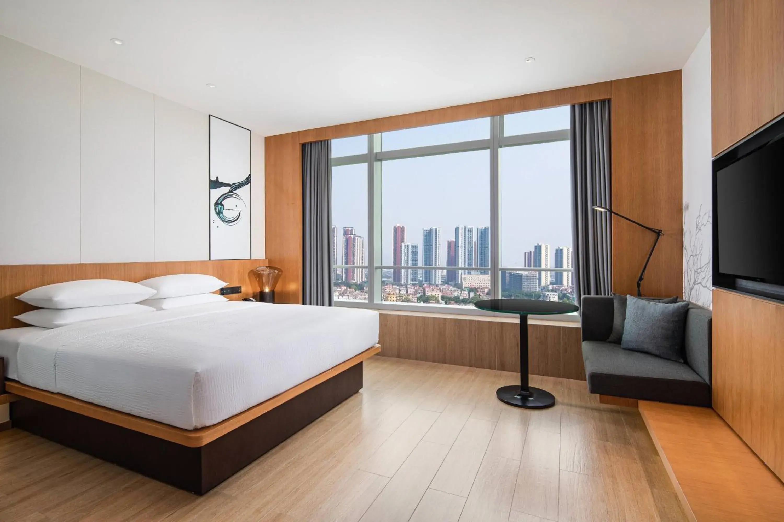 Standard King Room, Guest room, 1 King, City view in Fairfield by Marriott Foshan Nanhai Standard King Room, Guest room, 1 King, City view in Fairfield by Marriott Foshan Nanhai
