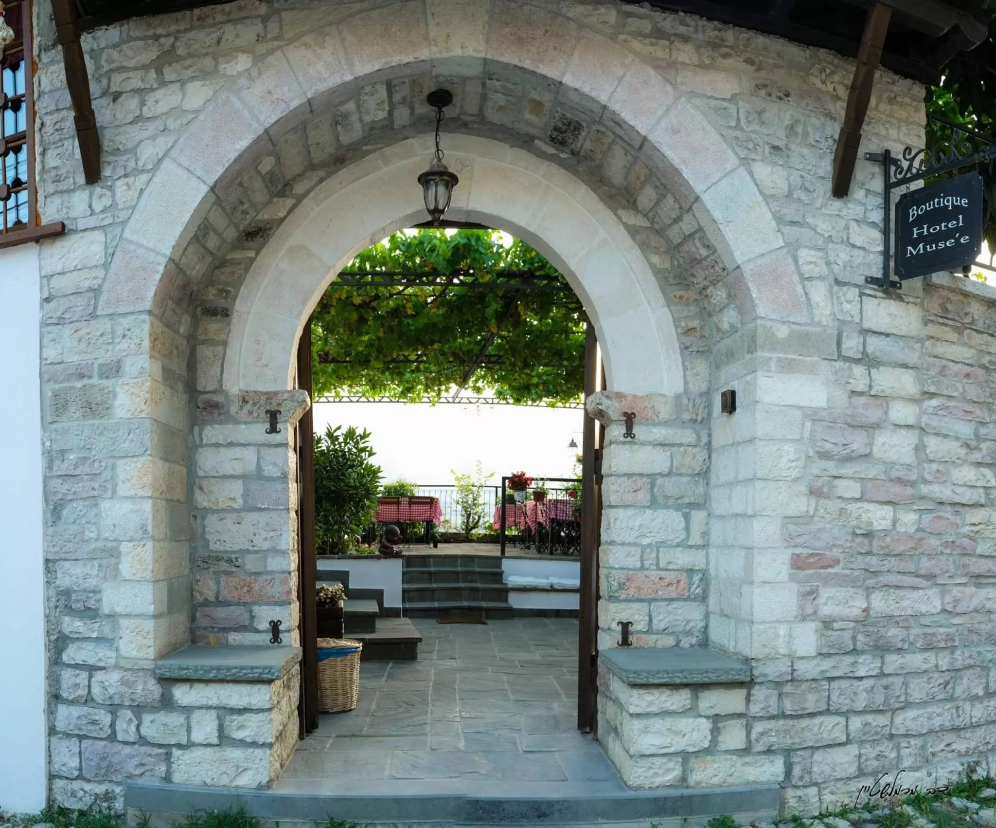 Patio in Boutique Hotel Musée