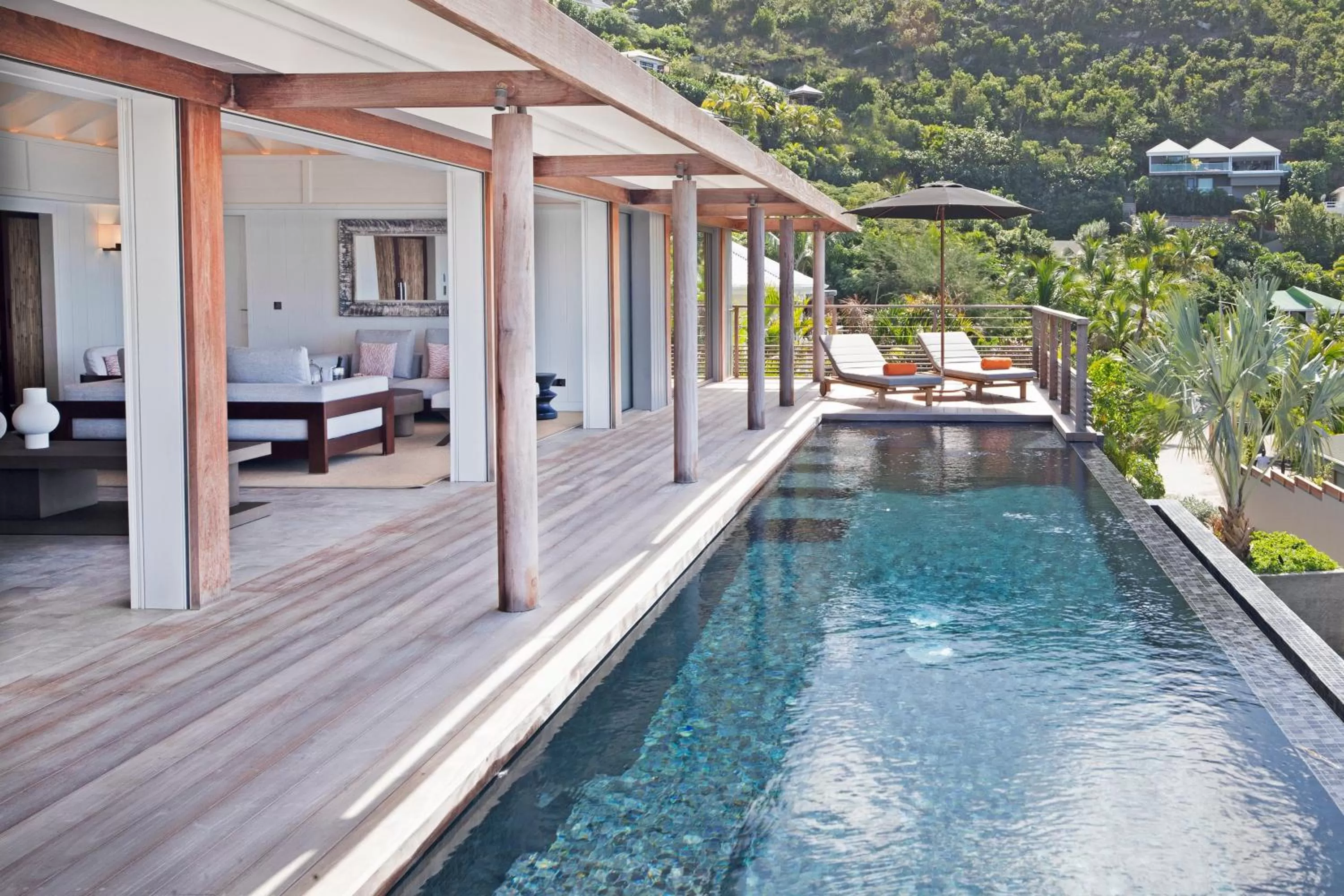 Balcony/Terrace in Hotel Christopher Saint Barth