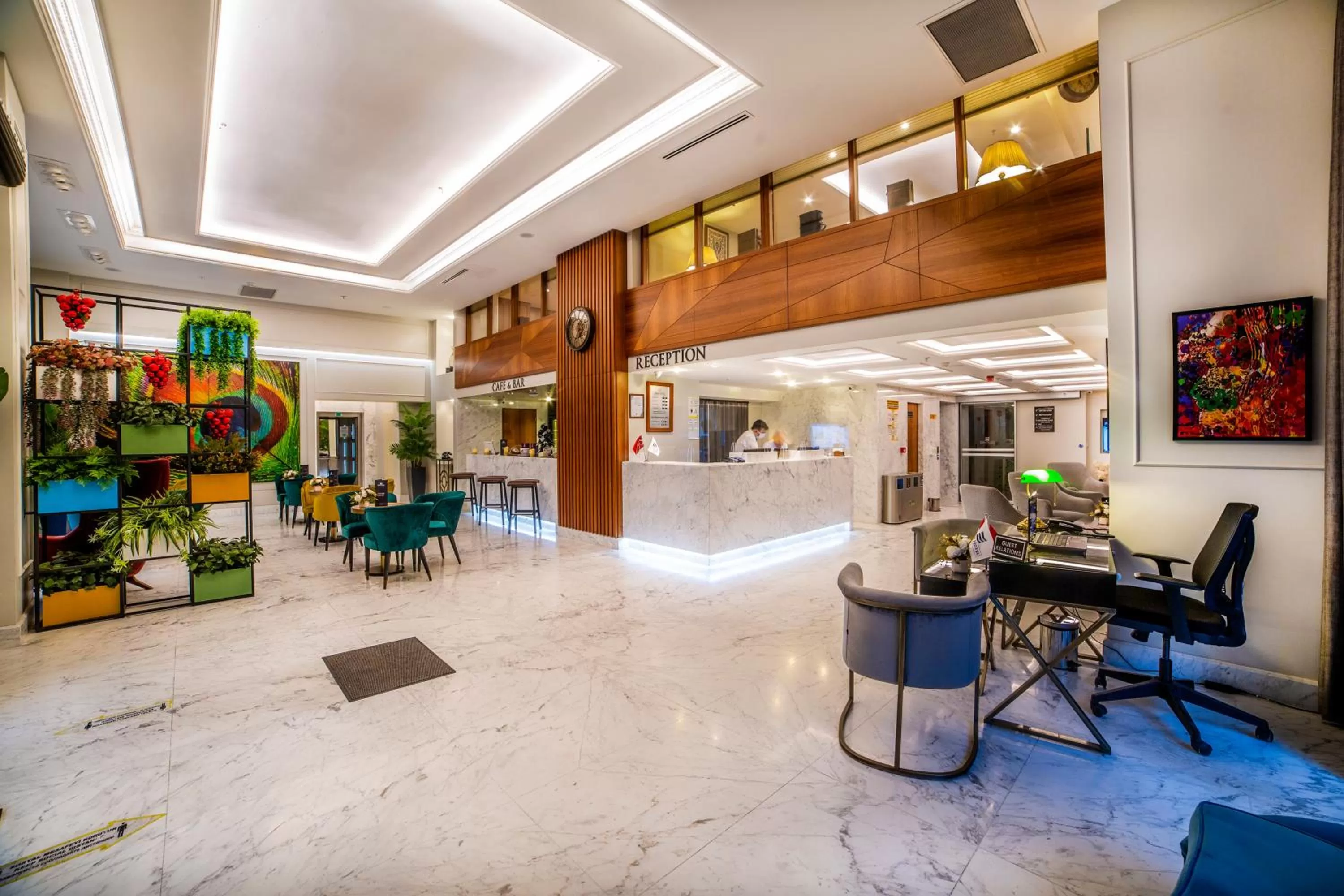 Lobby or reception in Erboy Hotel Istanbul Sirkeci