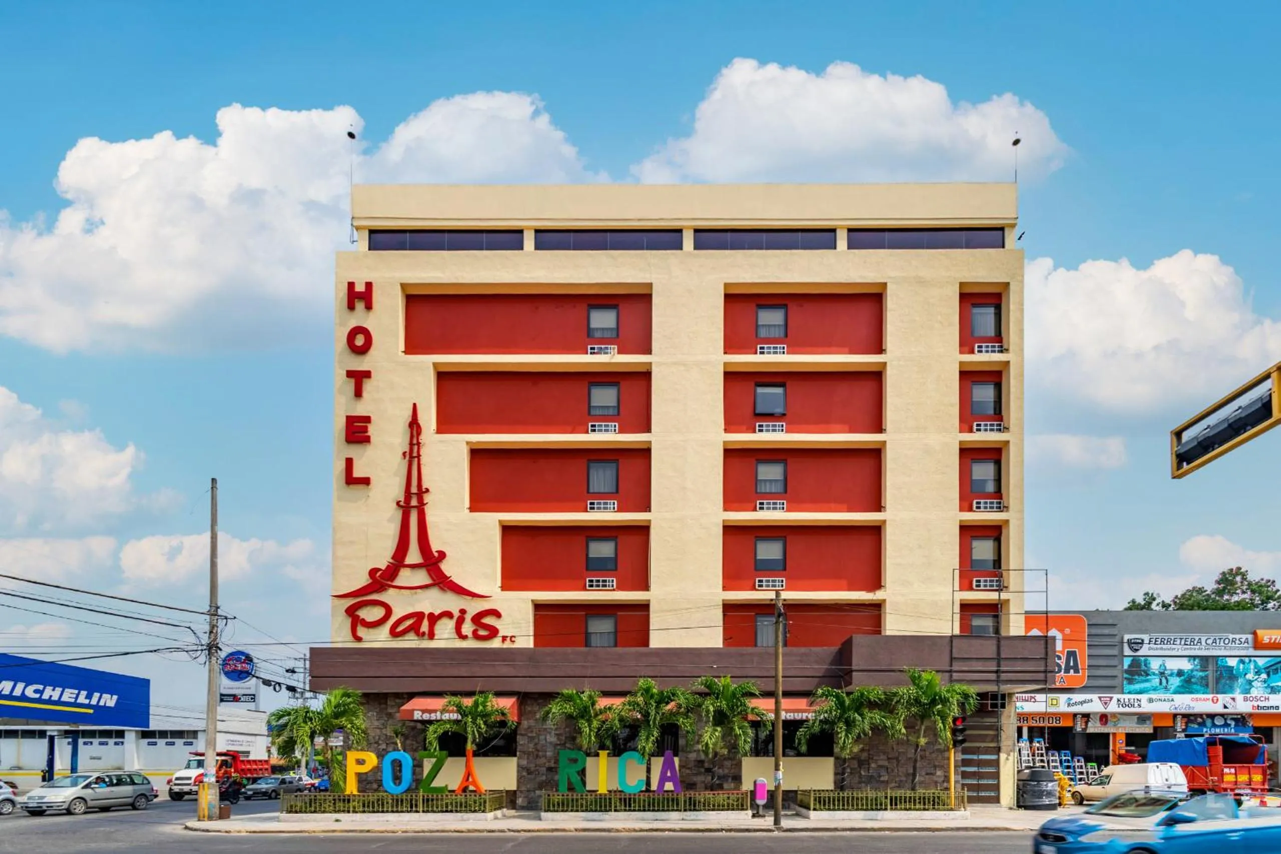 Property building in Paris FC Hotel