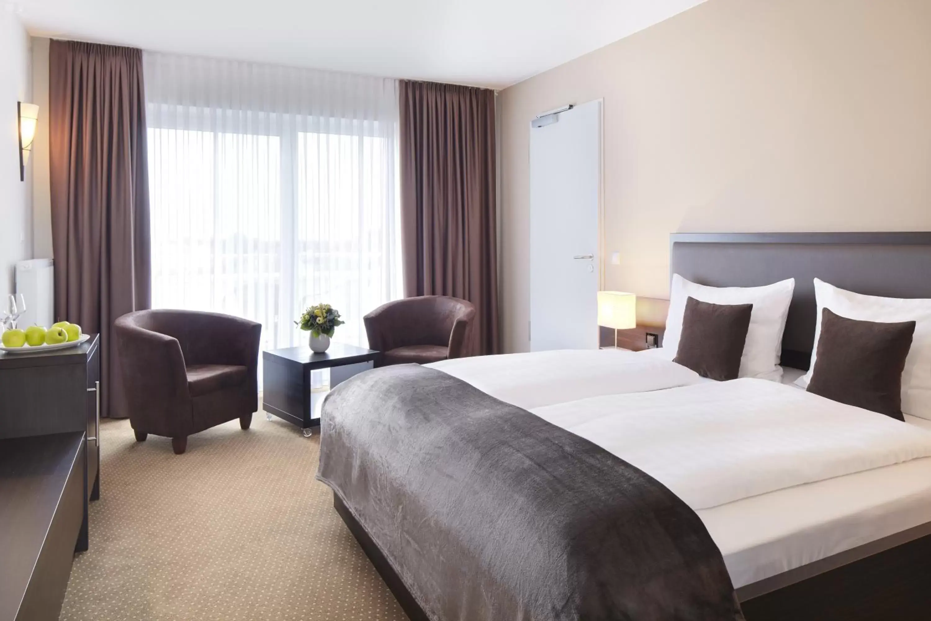 Comfort Plus Double Room with Balcony and Sea View - single occupancy in nordica Hotel Friesenhof Comfort Plus Double Room with Balcony and Sea View - single occupancy in nordica Hotel Friesenhof