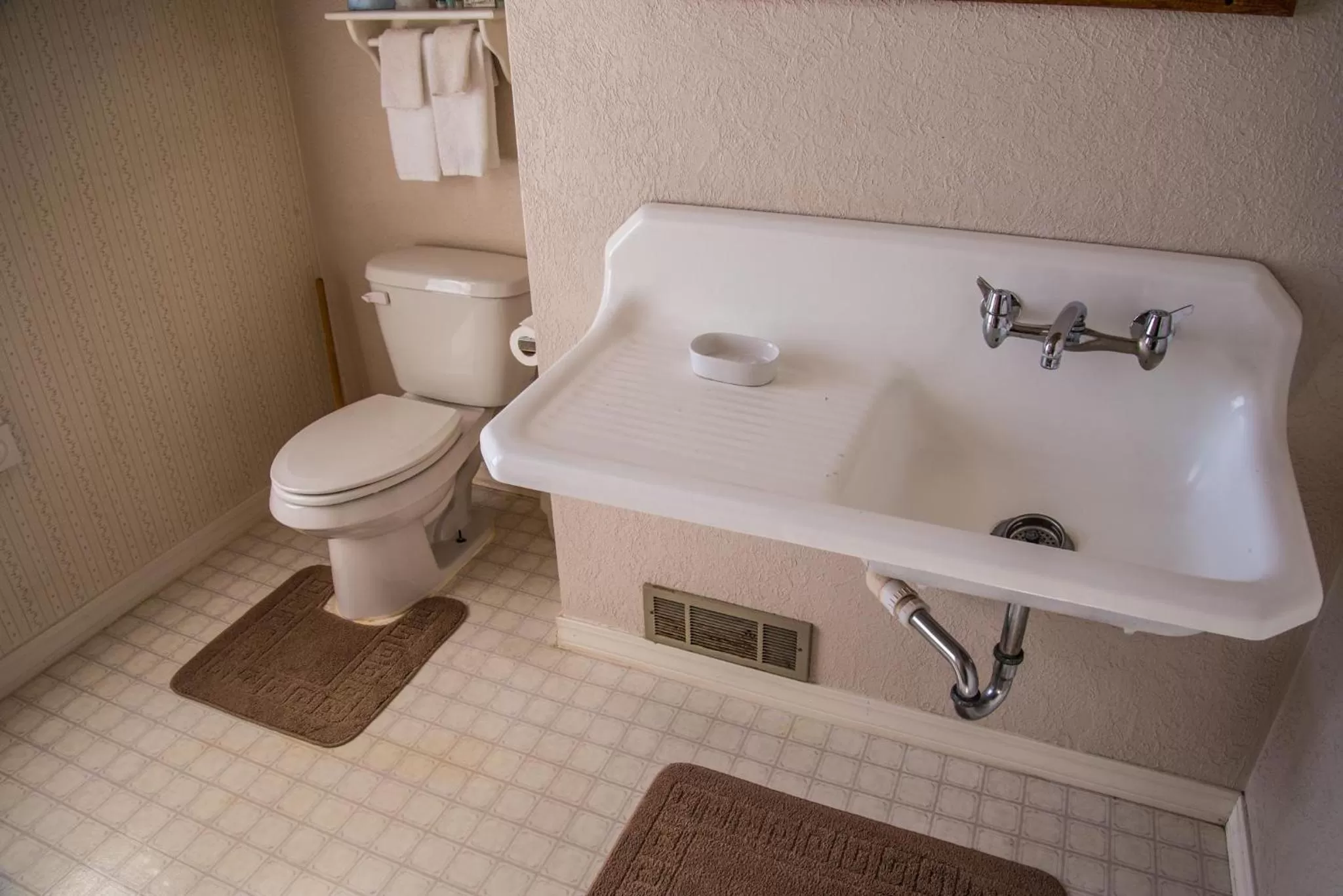 Property building, Bathroom in Grist Mill Inn