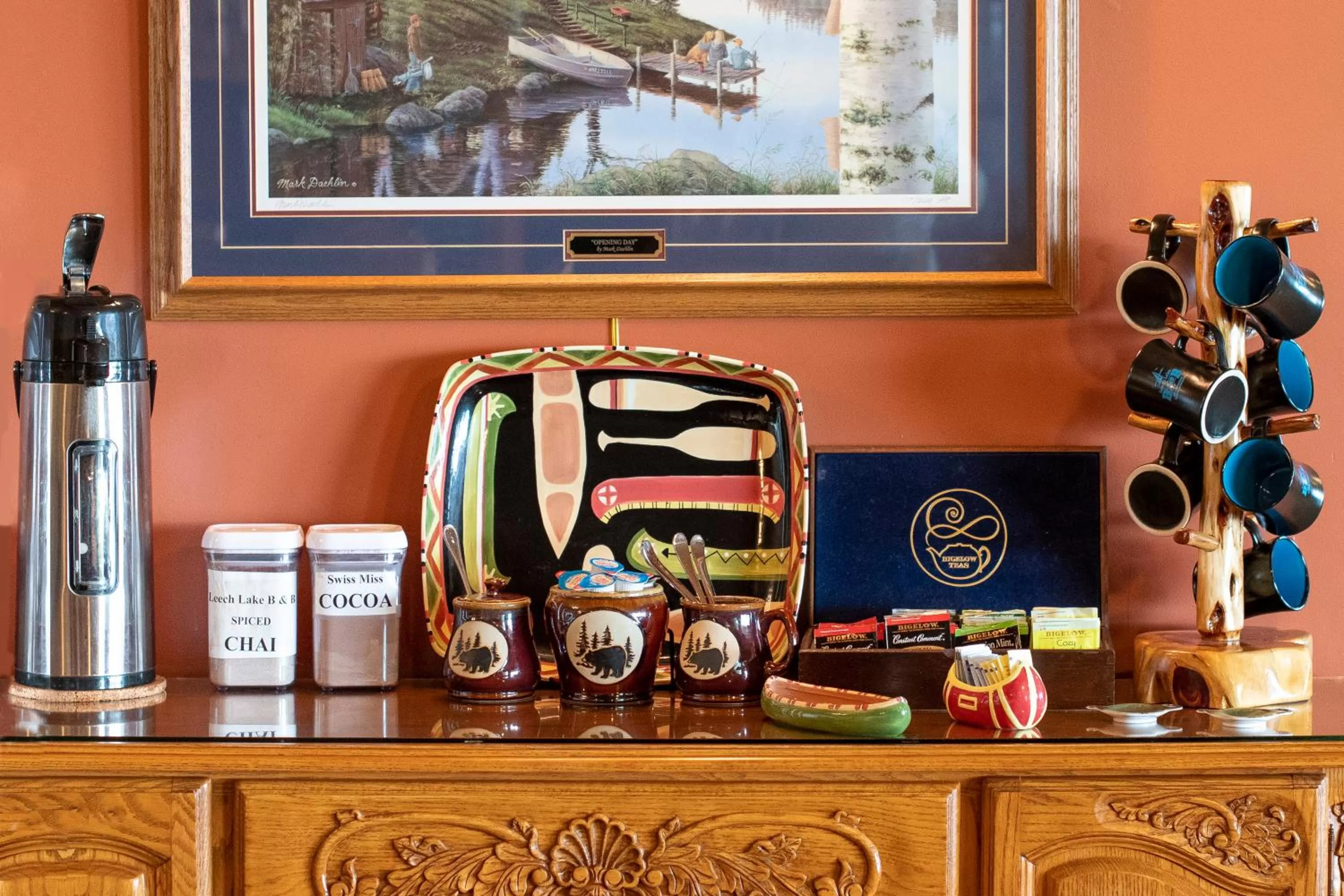 Restaurant/places to eat in Leech Lake Resort Bed & Breakfast