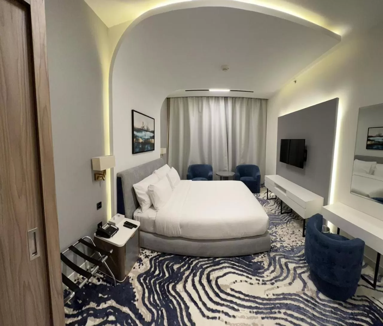 Bedroom, Bed in MD Hotel By Gewan