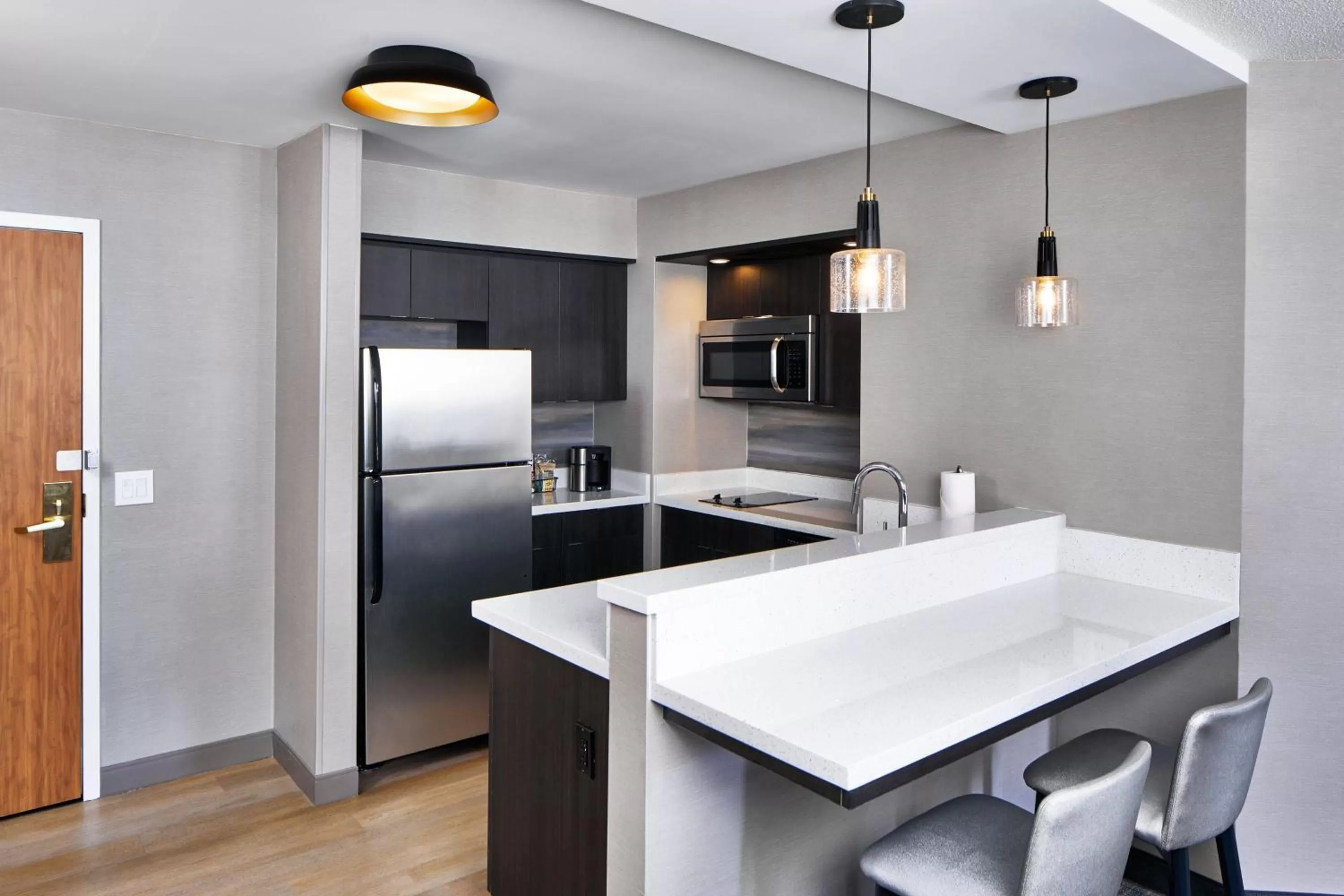 Kitchen or kitchenette in Residence Inn by Marriott Rochester West Greece