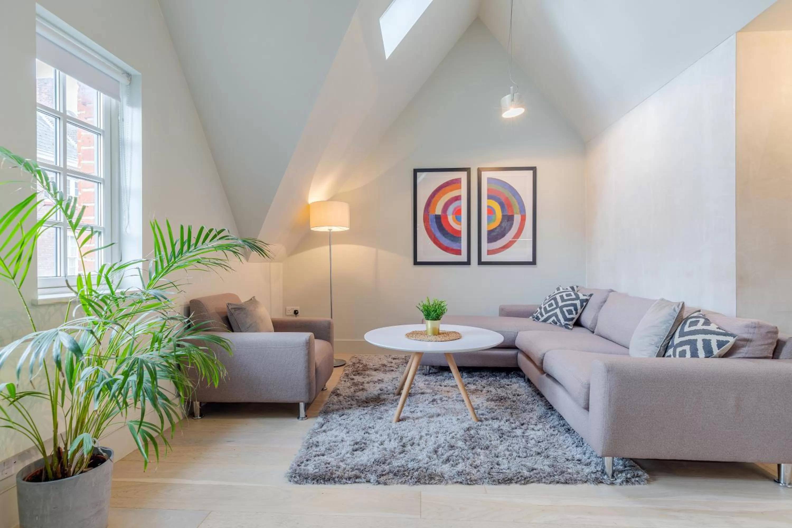 Living room, Seating Area in Holborn Apartments